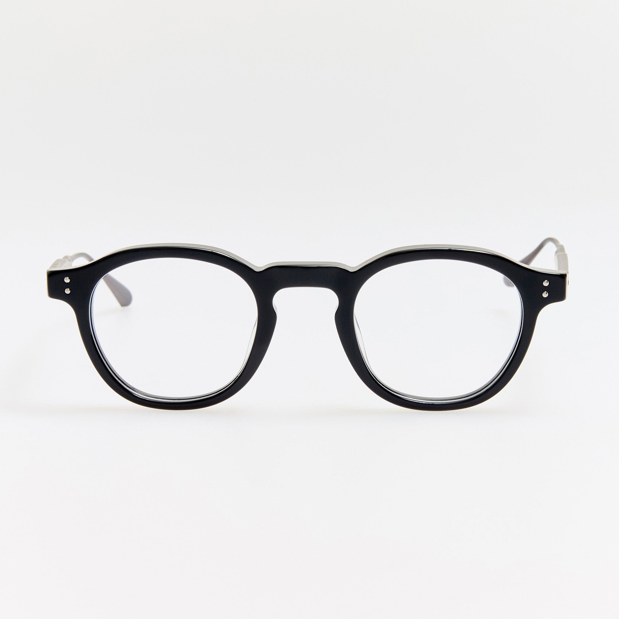 Heath Optical in Black Matt Nickel - LINDA FARROW - Optical Frame -