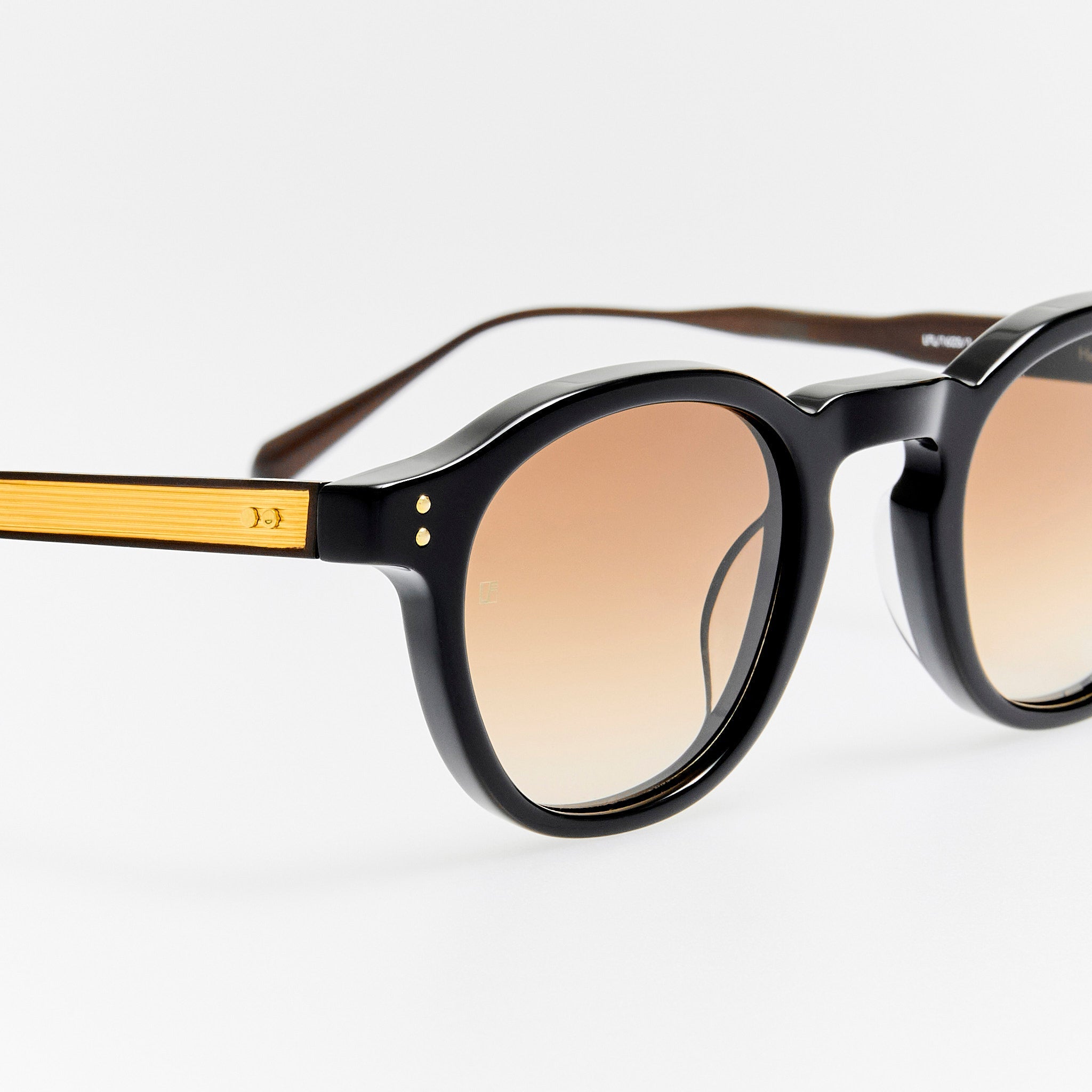 Heath Sunglasses in Black and Mocha - LINDA FARROW - Sunglasses -