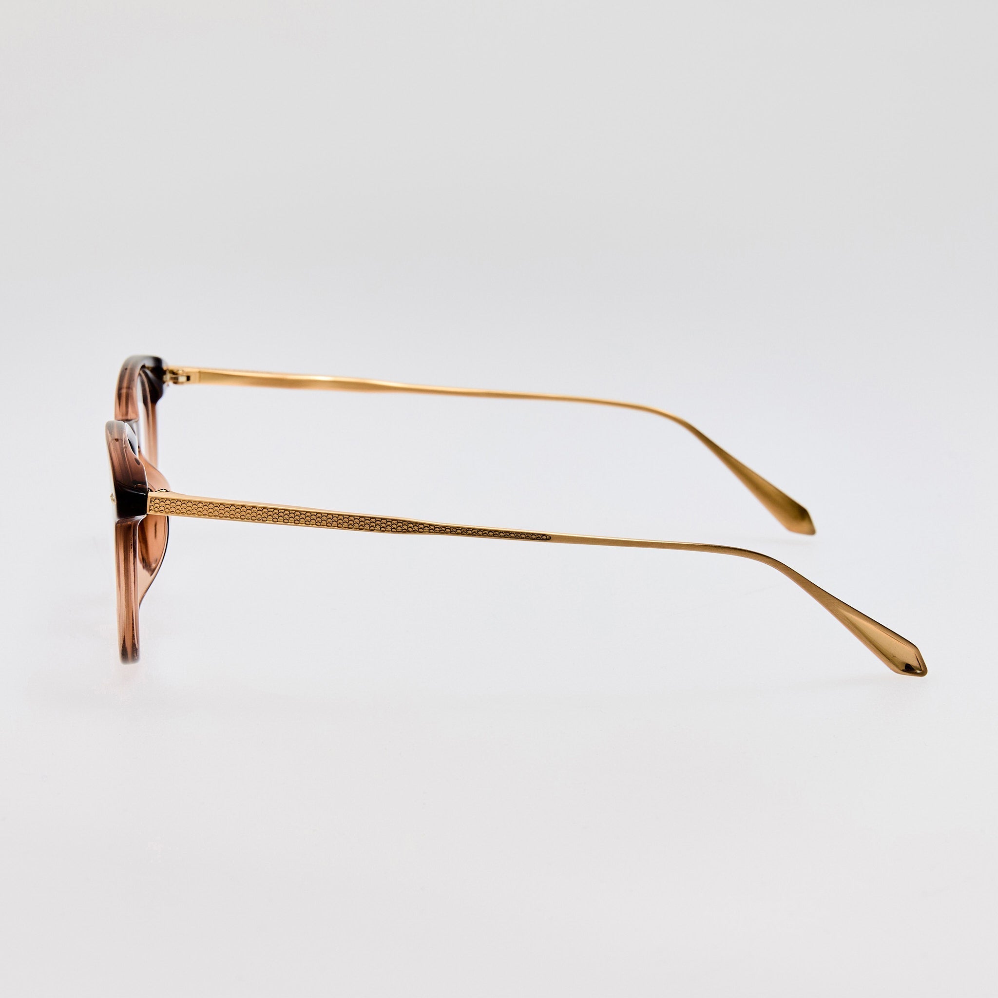 Jamie Optical in Brown - LINDA FARROW - Optical Frame -