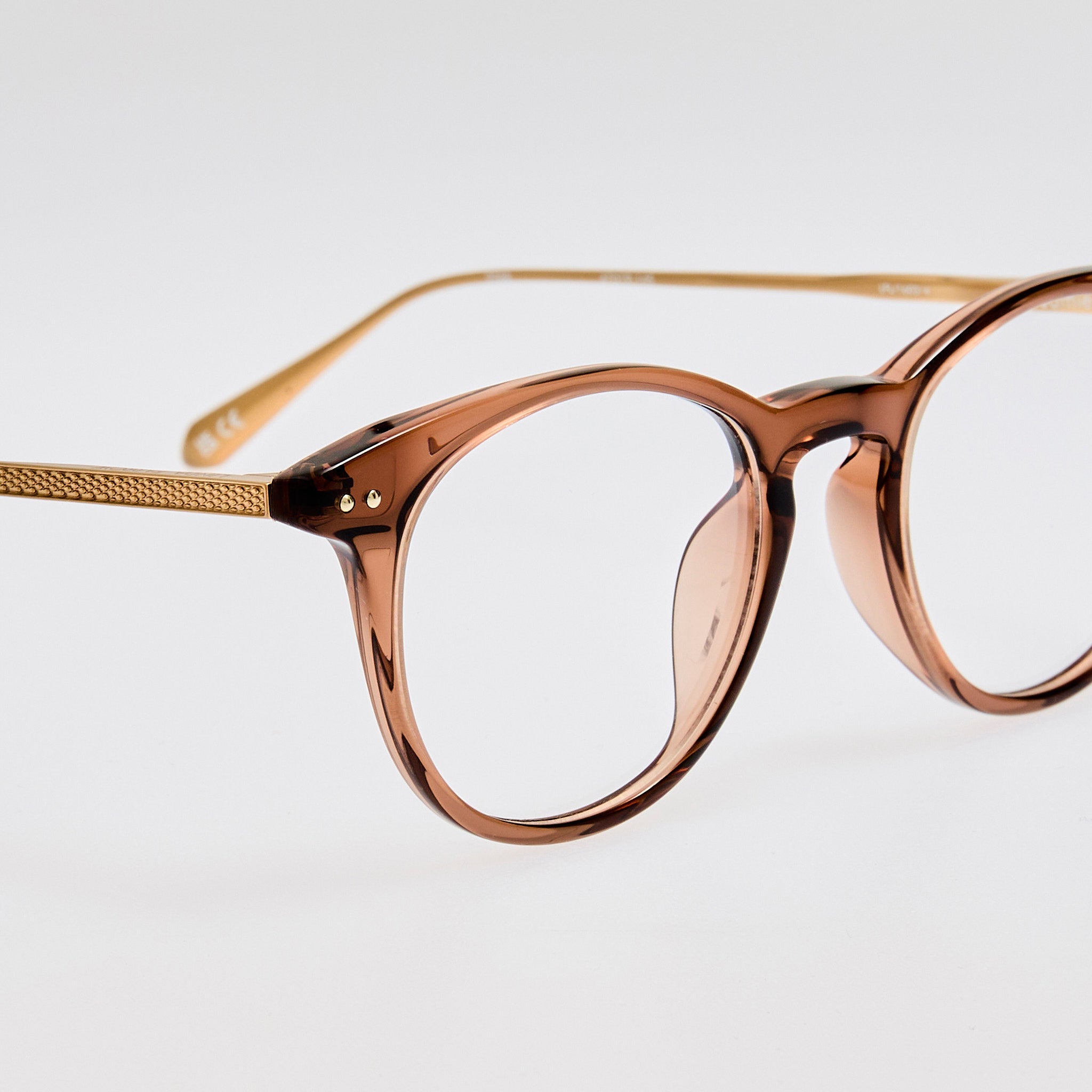 Jamie Optical in Brown - LINDA FARROW - Optical Frame -
