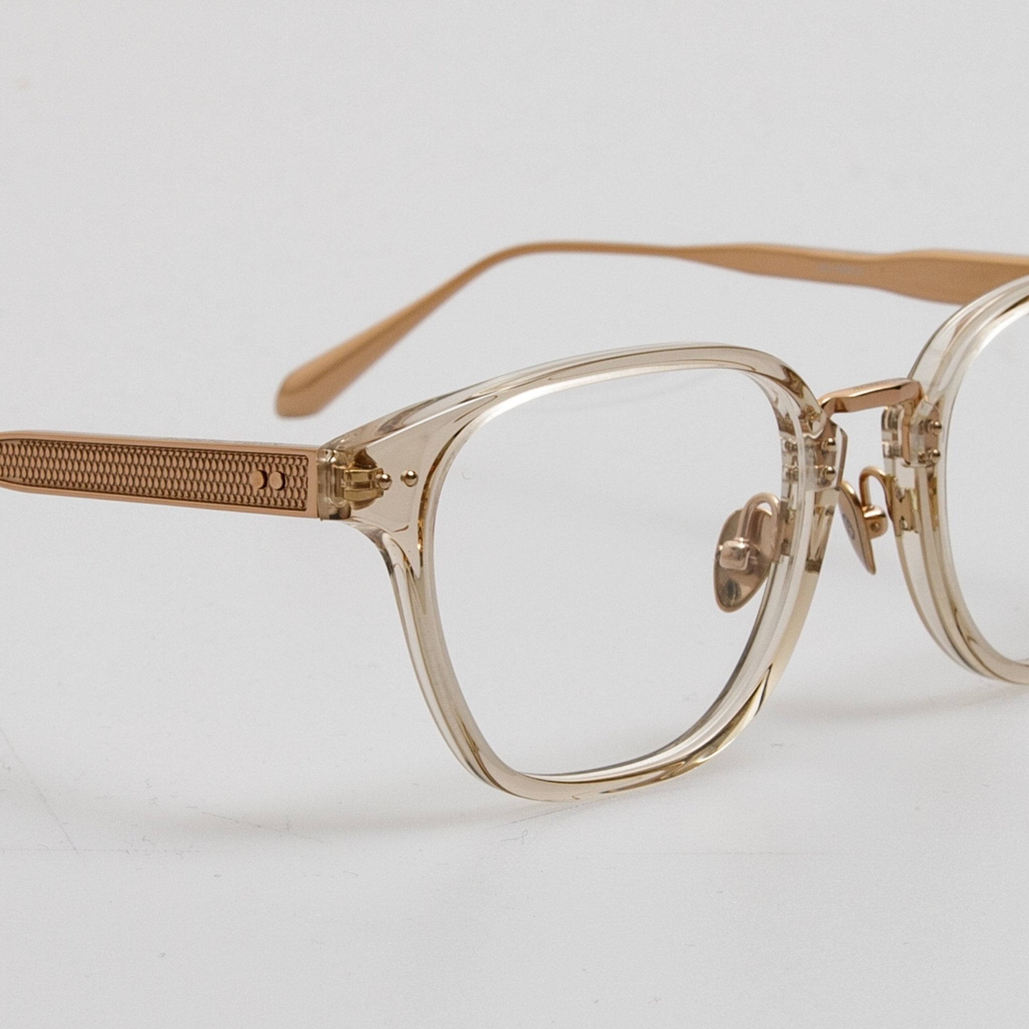 Jeffrey Optical Frame in Ash - LINDA FARROW - Optical Frame -