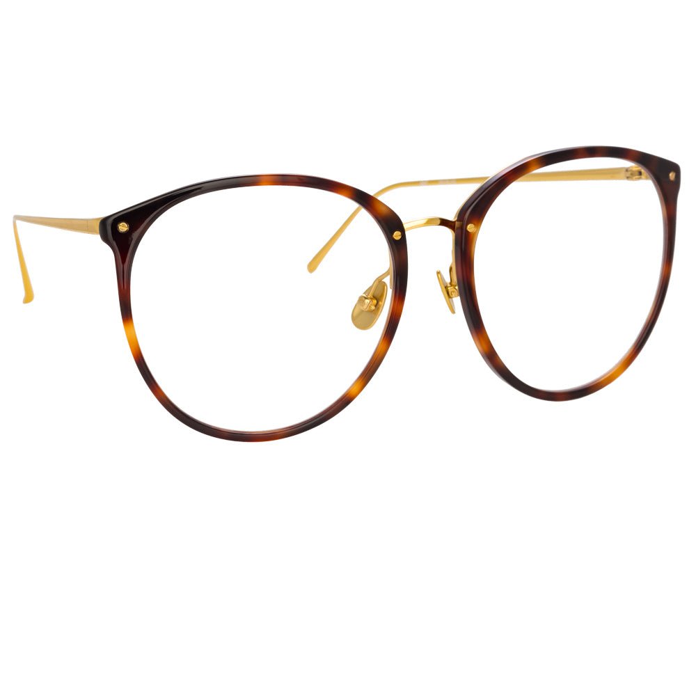 Kings Optical Frame in Tortoiseshell - LINDA FARROW - Optical Frame -