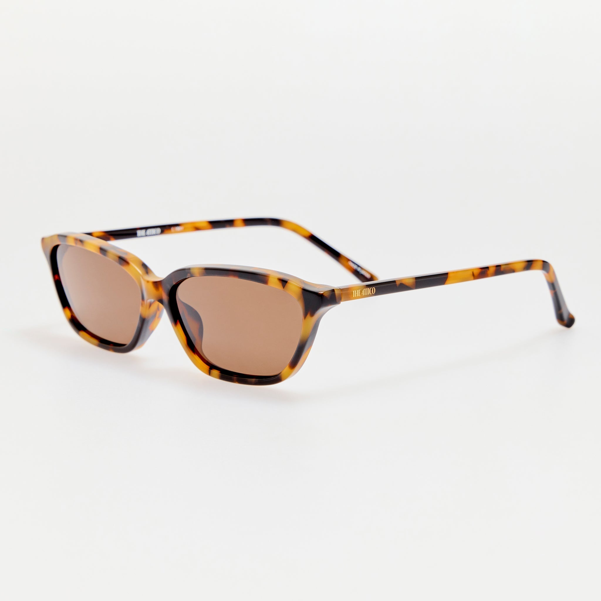 Libby Sunglasses in Tortoiseshell - LINDA FARROW-Sunglasses-