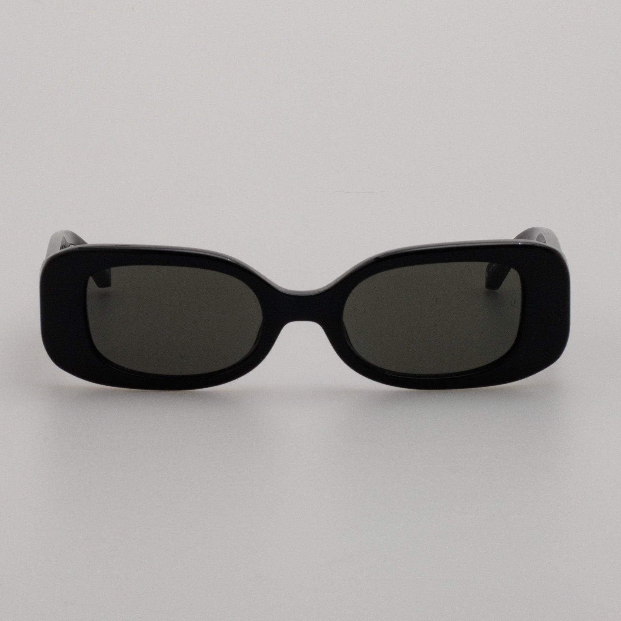 Lola Sunglasses in Black - LINDA FARROW - Sunglasses -