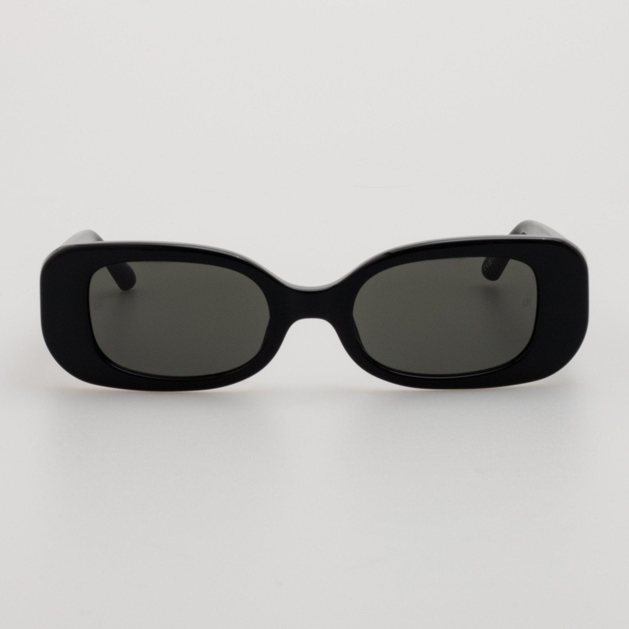 Lola Talisman Sunglasses in Black - LINDA FARROW - Sunglasses -