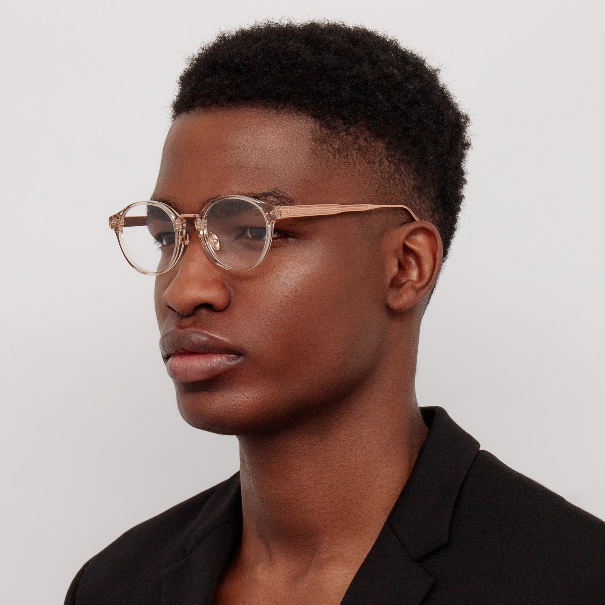 Marco Oval Optical Frame in Ash - LINDA FARROW - Optical Frame -