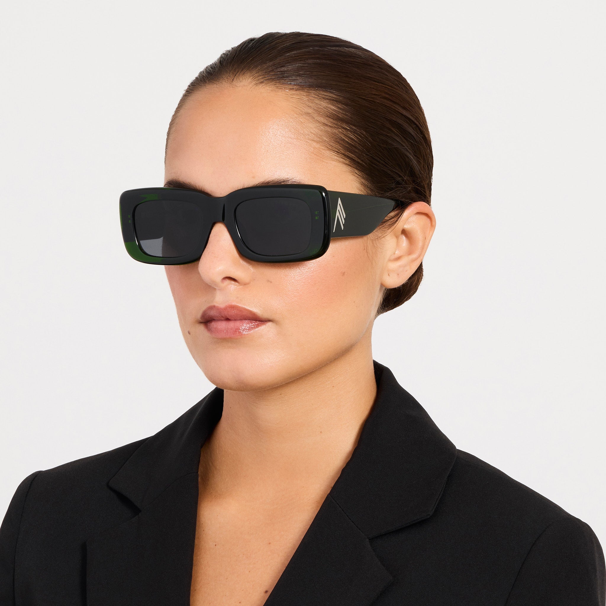 Marfa Sunglasses in Green - LINDA FARROW - Sunglasses -