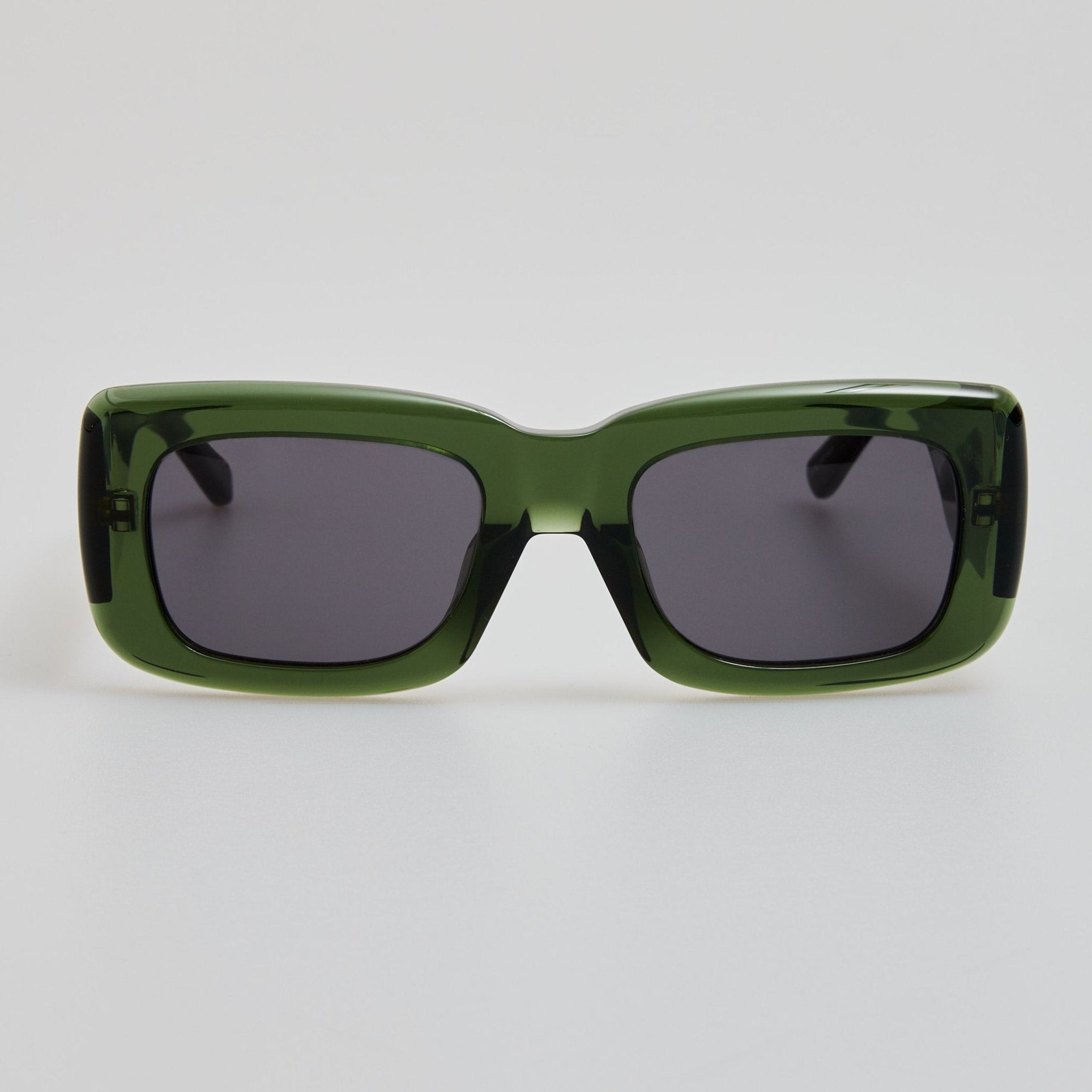 Marfa Sunglasses in Military Green - LINDA FARROW - Sunglasses -