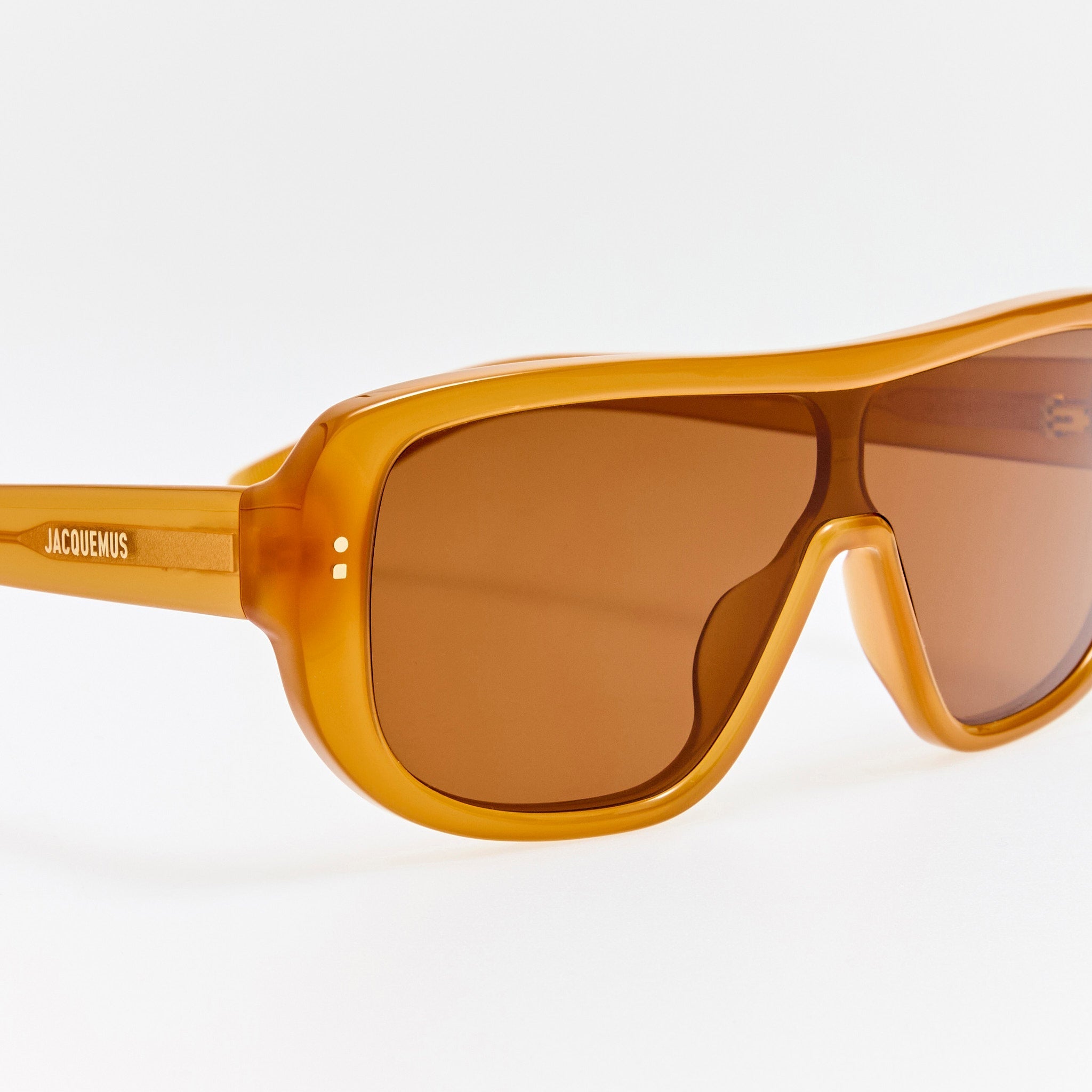 Masco Sunglasses in Caramel - LINDA FARROW - Sunglasses -