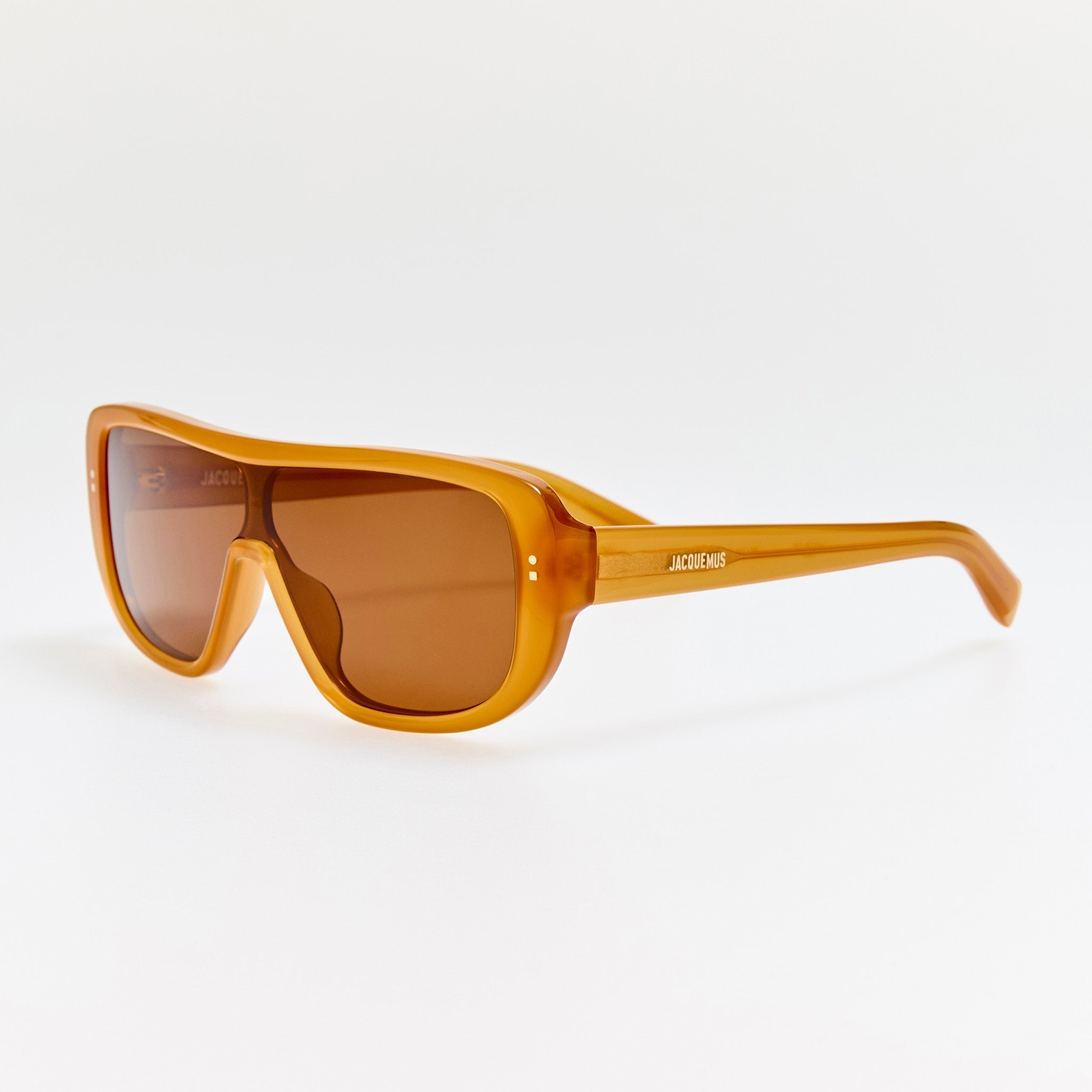 Masco Sunglasses in Caramel - LINDA FARROW - Sunglasses -