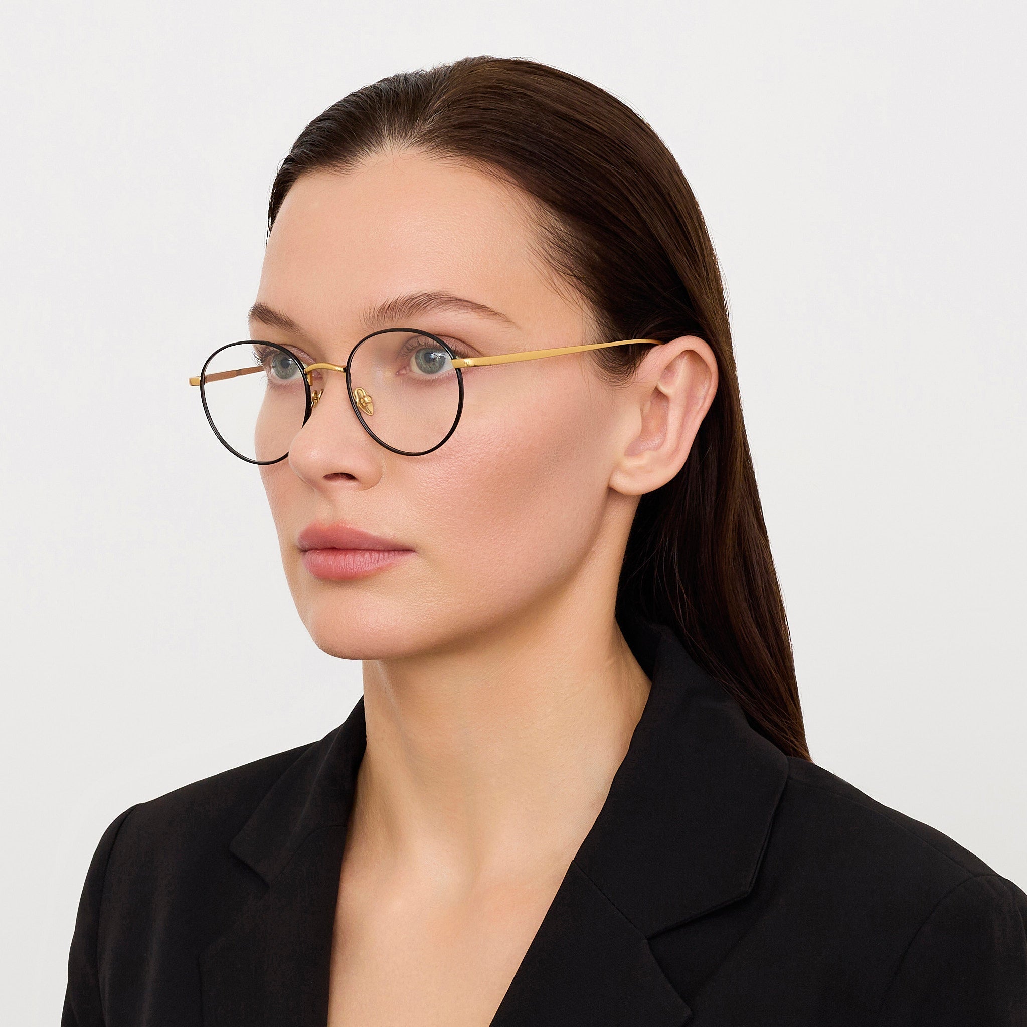 Mason Optical in 22K Yellow Gold - LINDA FARROW - Optical Frame -