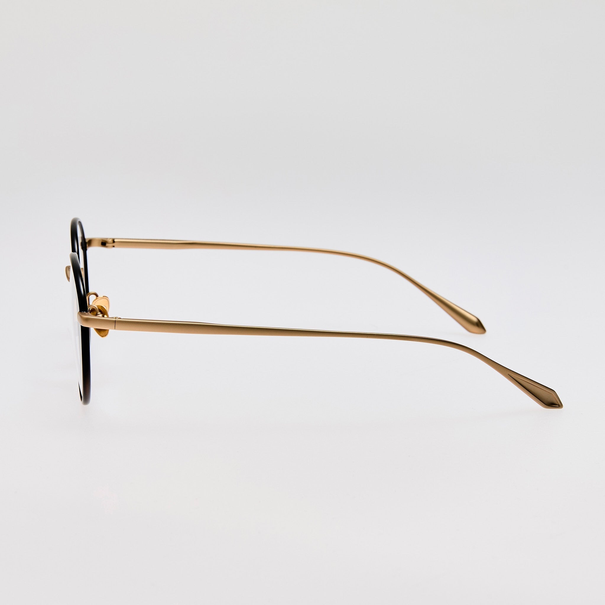 Mason Optical in Matt Champagne - LINDA FARROW - Optical Frame -