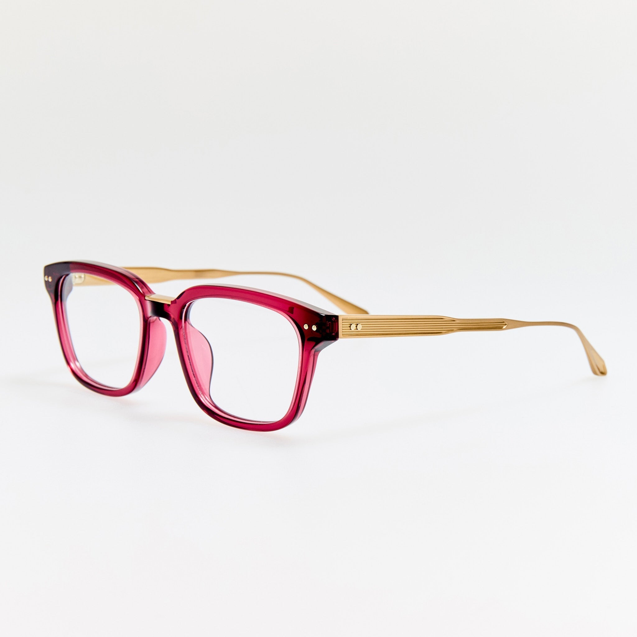 Mauro Optical in Wine - LINDA FARROW - Optical Frame -
