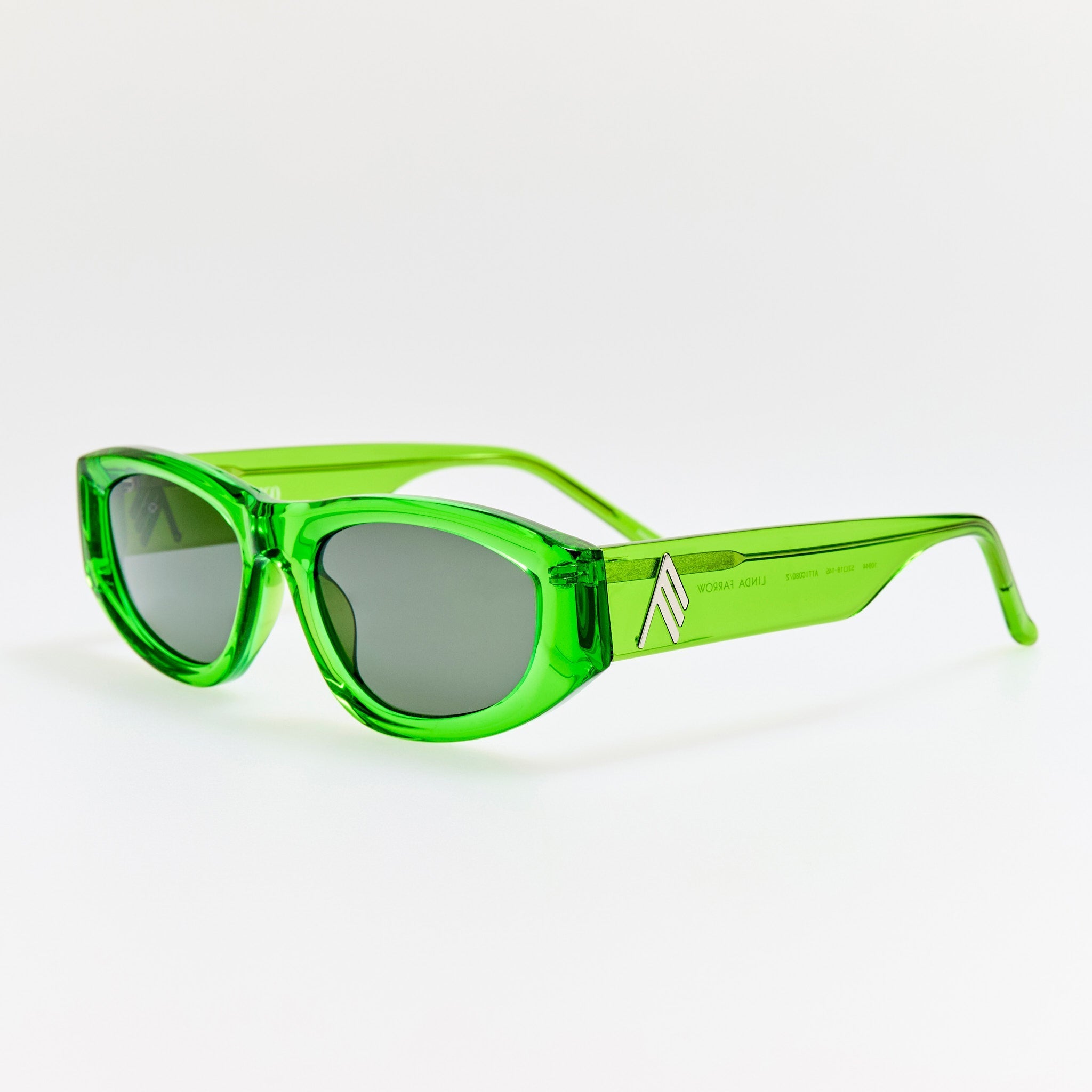 Maya D - Frame Sunglasses in Green - LINDA FARROW - Sunglasses -