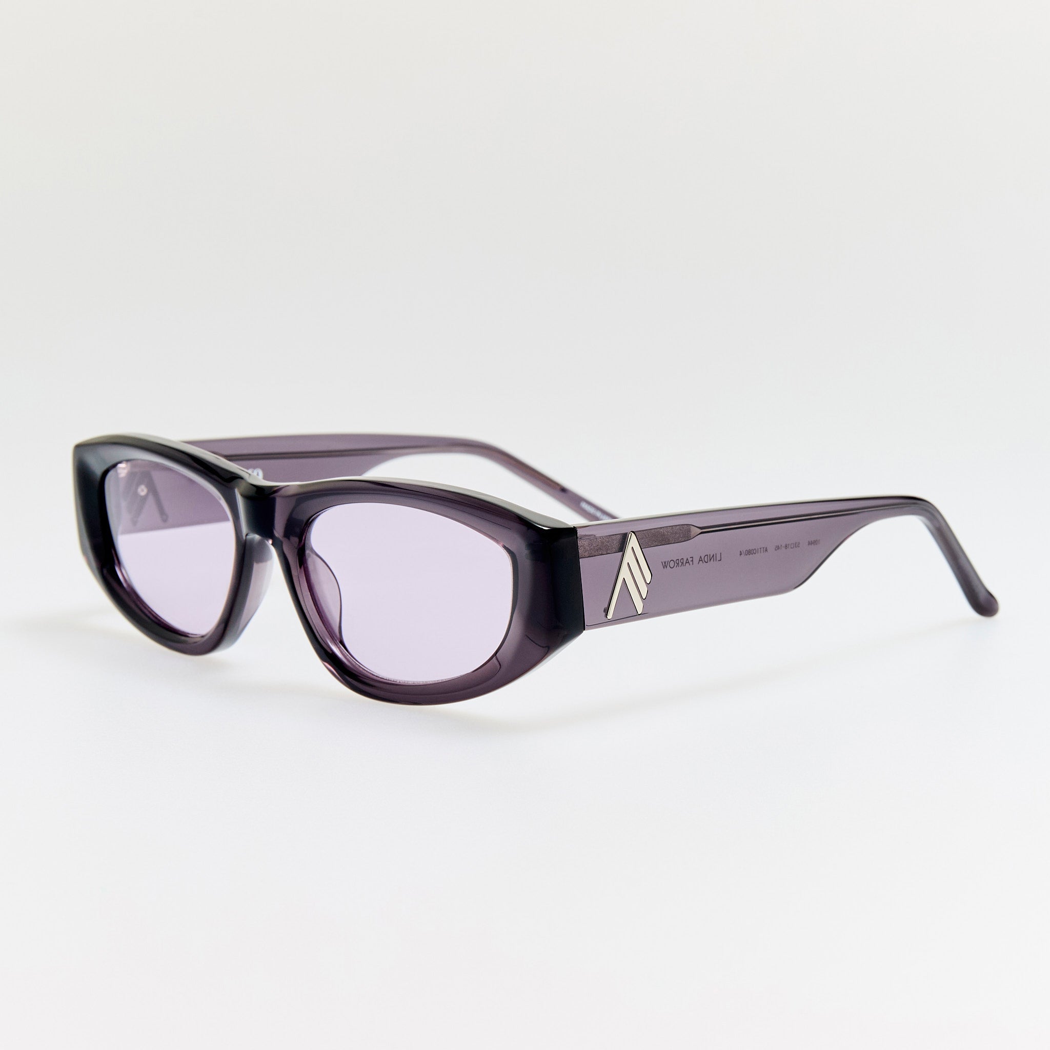 Maya D - Frame Sunglasses in Purple - LINDA FARROW - Sunglasses -