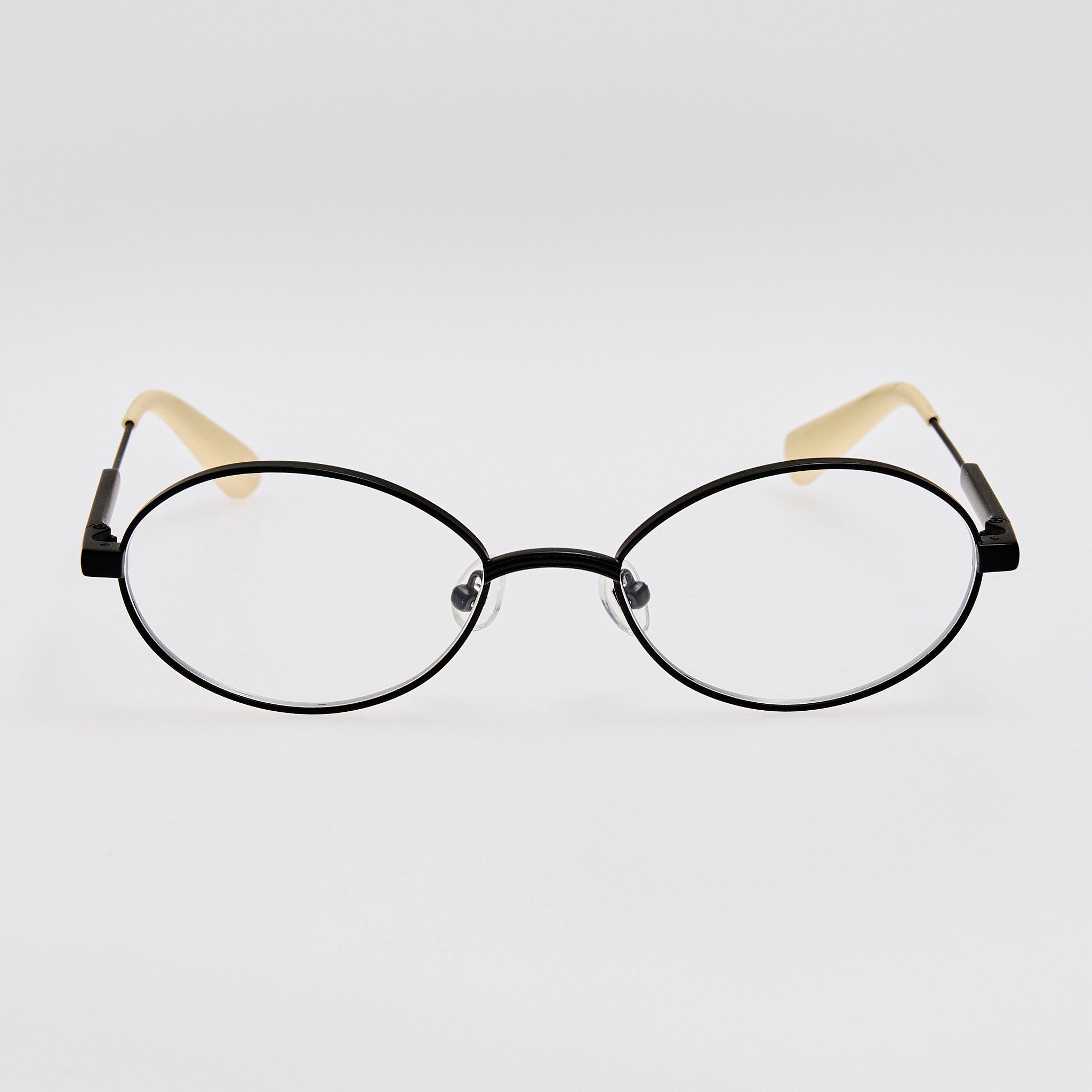Meunier Optical in Matt Black - LINDA FARROW - Optical Frame -