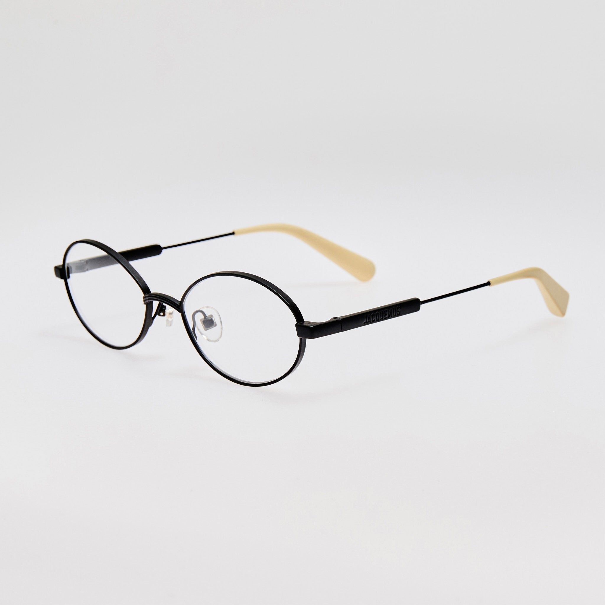 Meunier Optical in Matt Black - LINDA FARROW - Optical Frame -