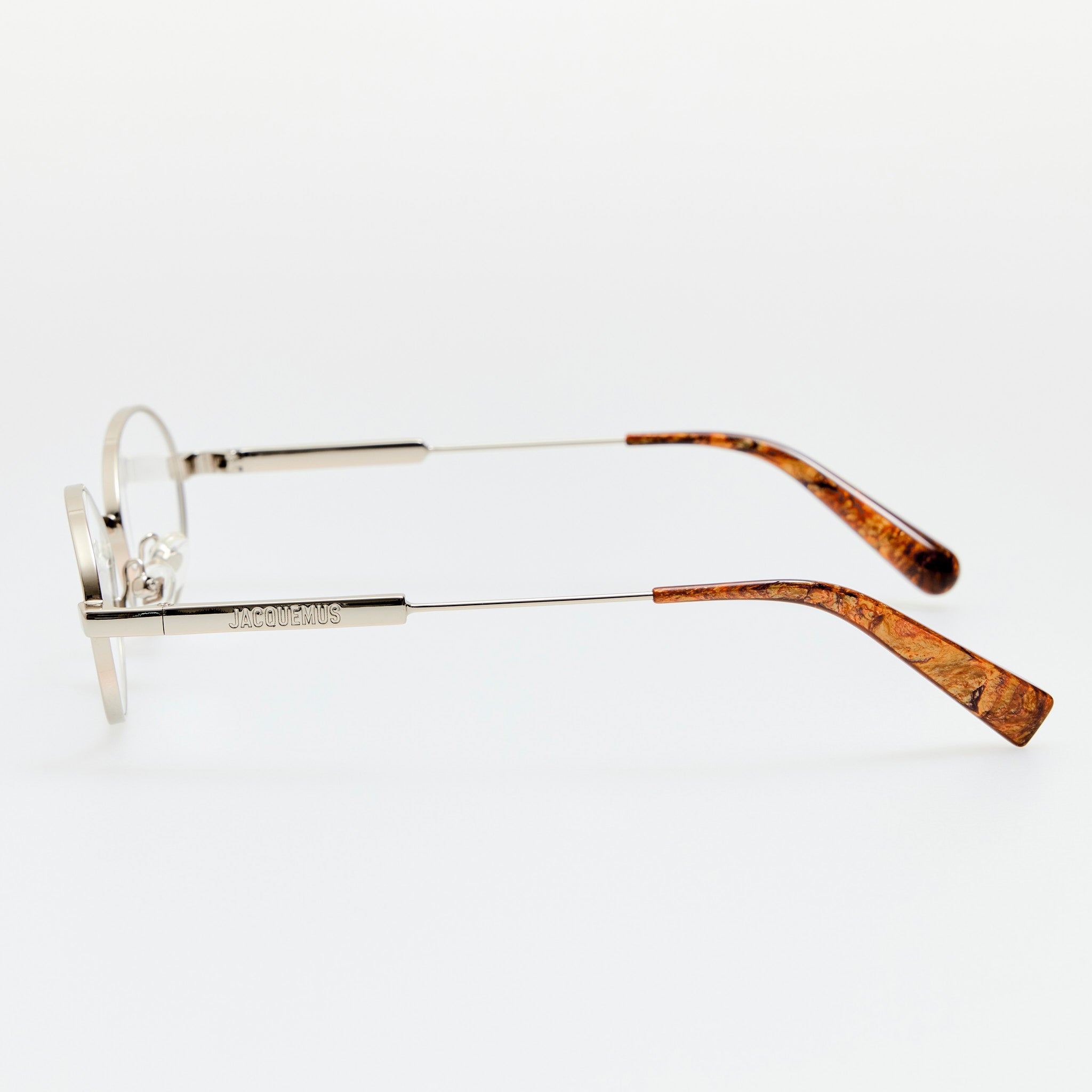 Meunier Optical in Silver - LINDA FARROW - Optical Frame -