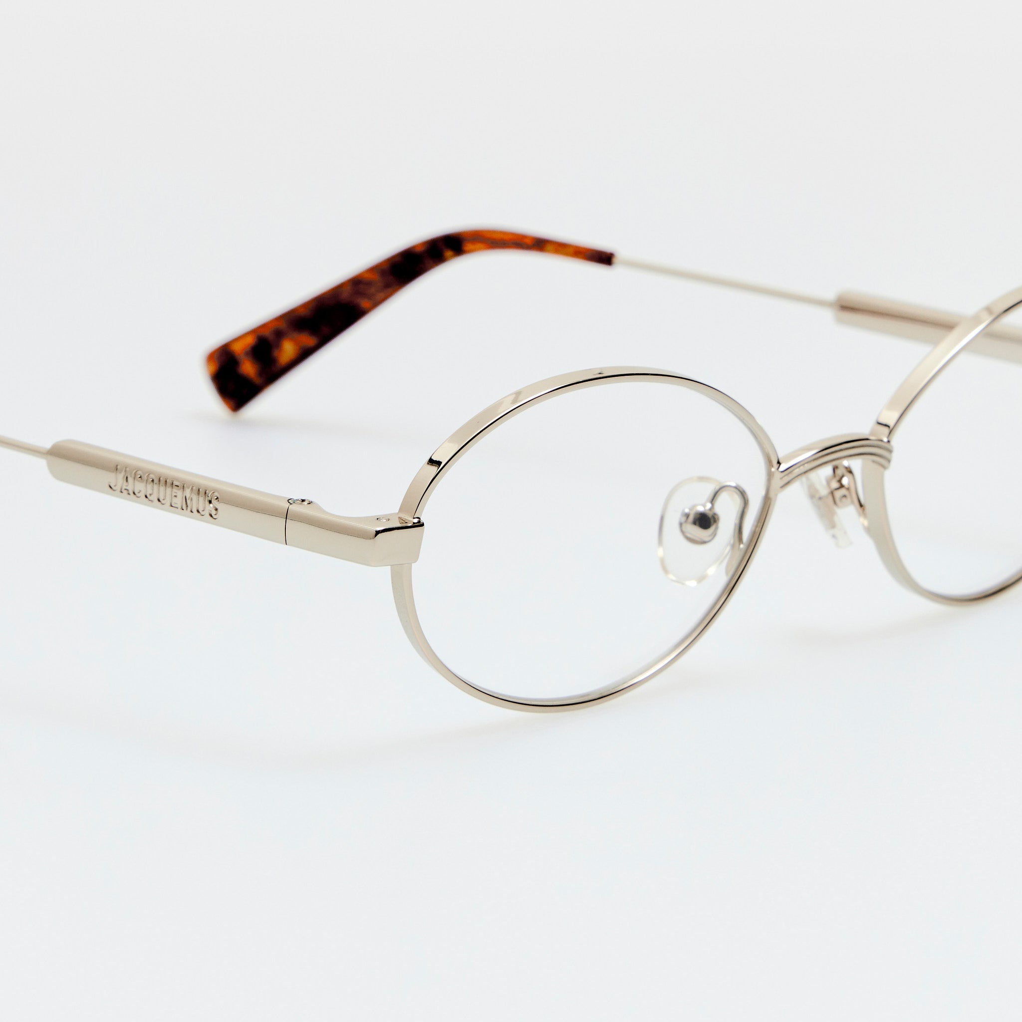Meunier Optical in Silver - LINDA FARROW - Optical Frame -