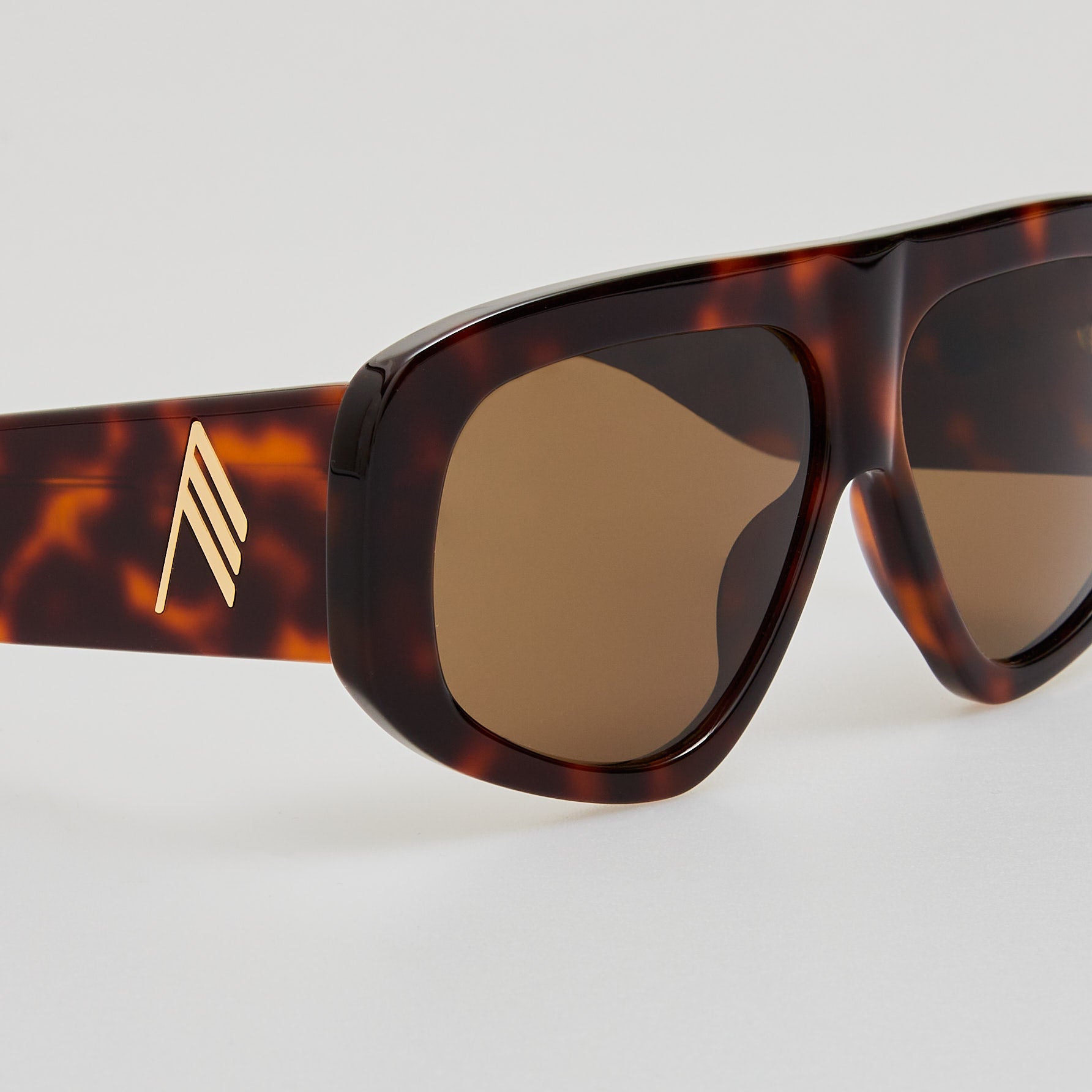 Milano Sunglasses in Tortoiseshell - LINDA FARROW - Sunglasses -