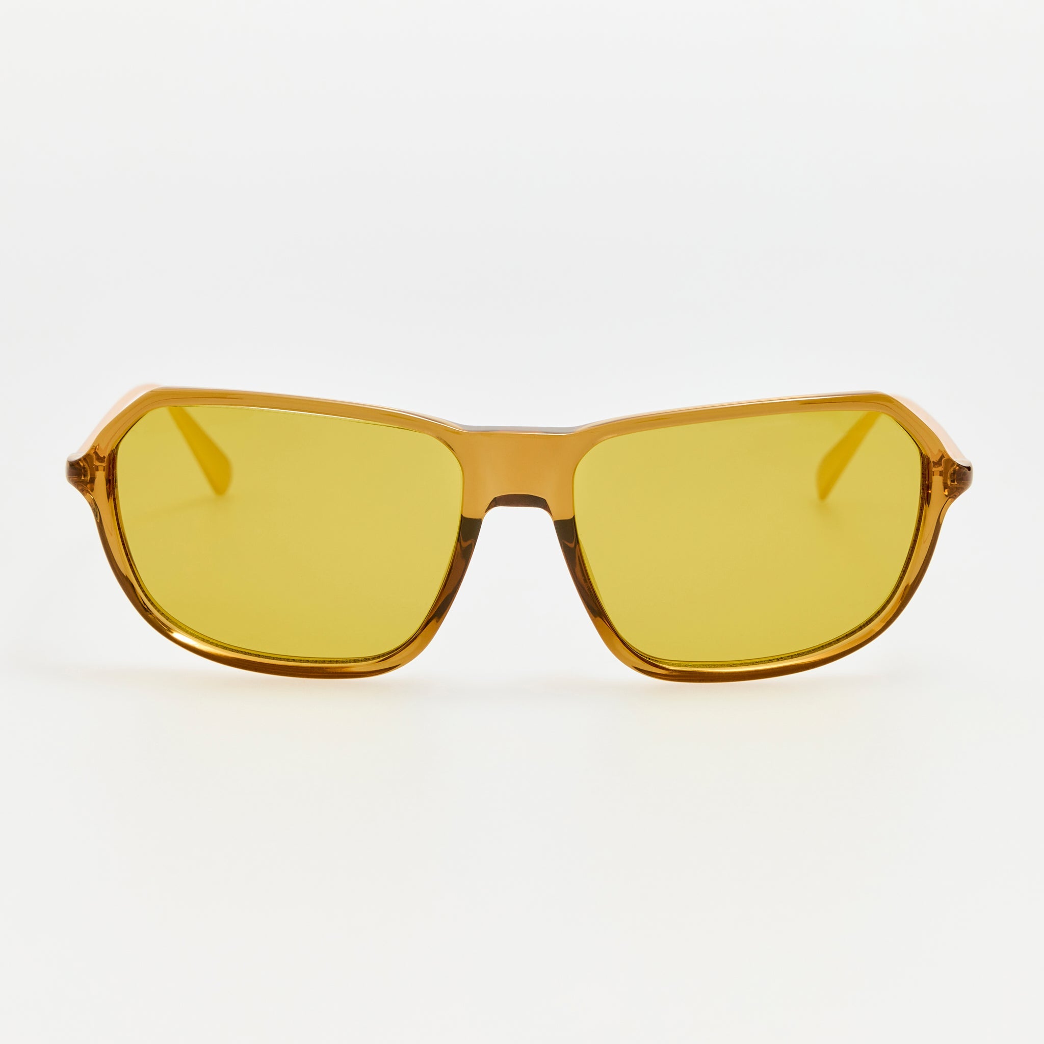 Mimosa Sunglasses in Brown - LINDA FARROW-Sunglasses-