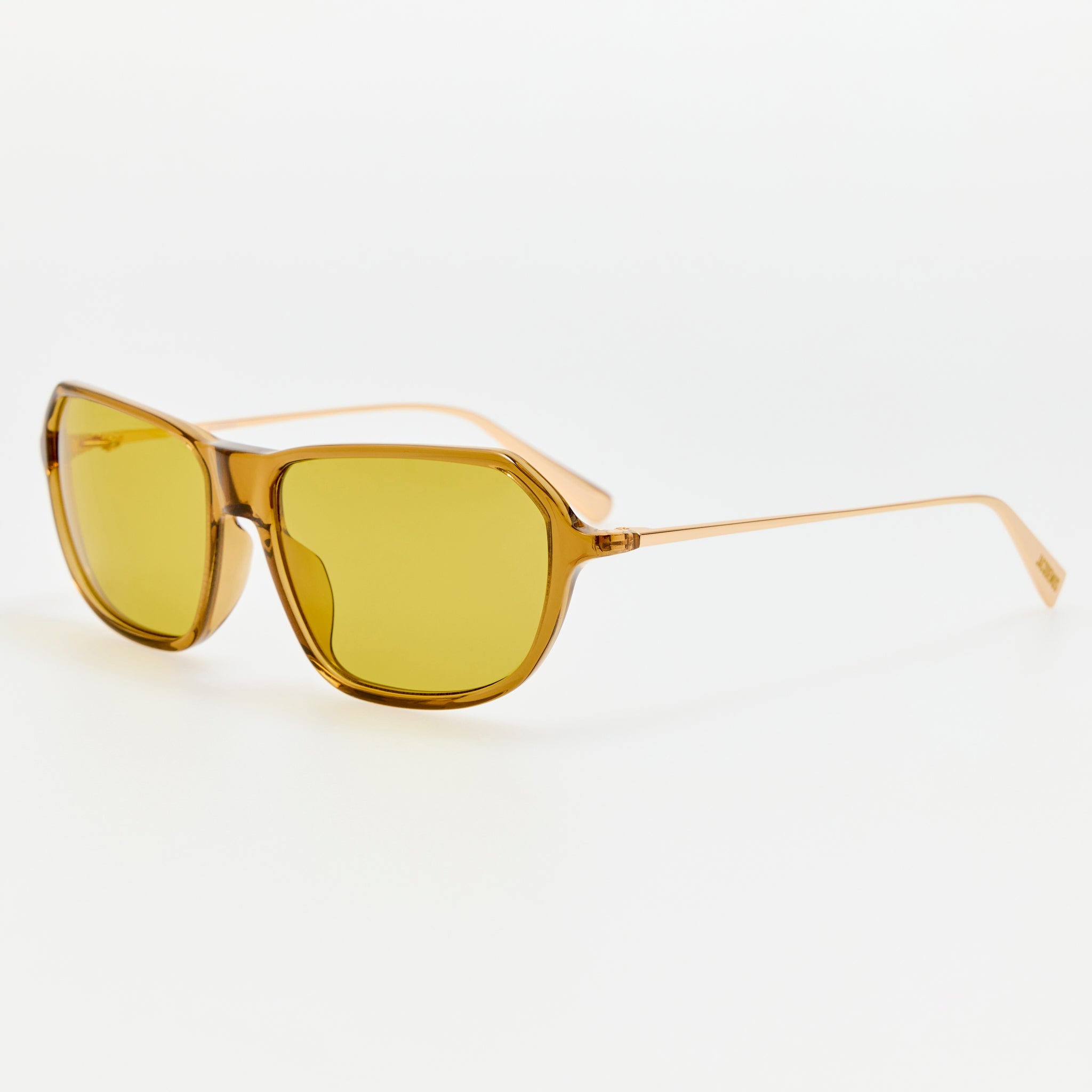 Mimosa Sunglasses in Brown - LINDA FARROW-Sunglasses-