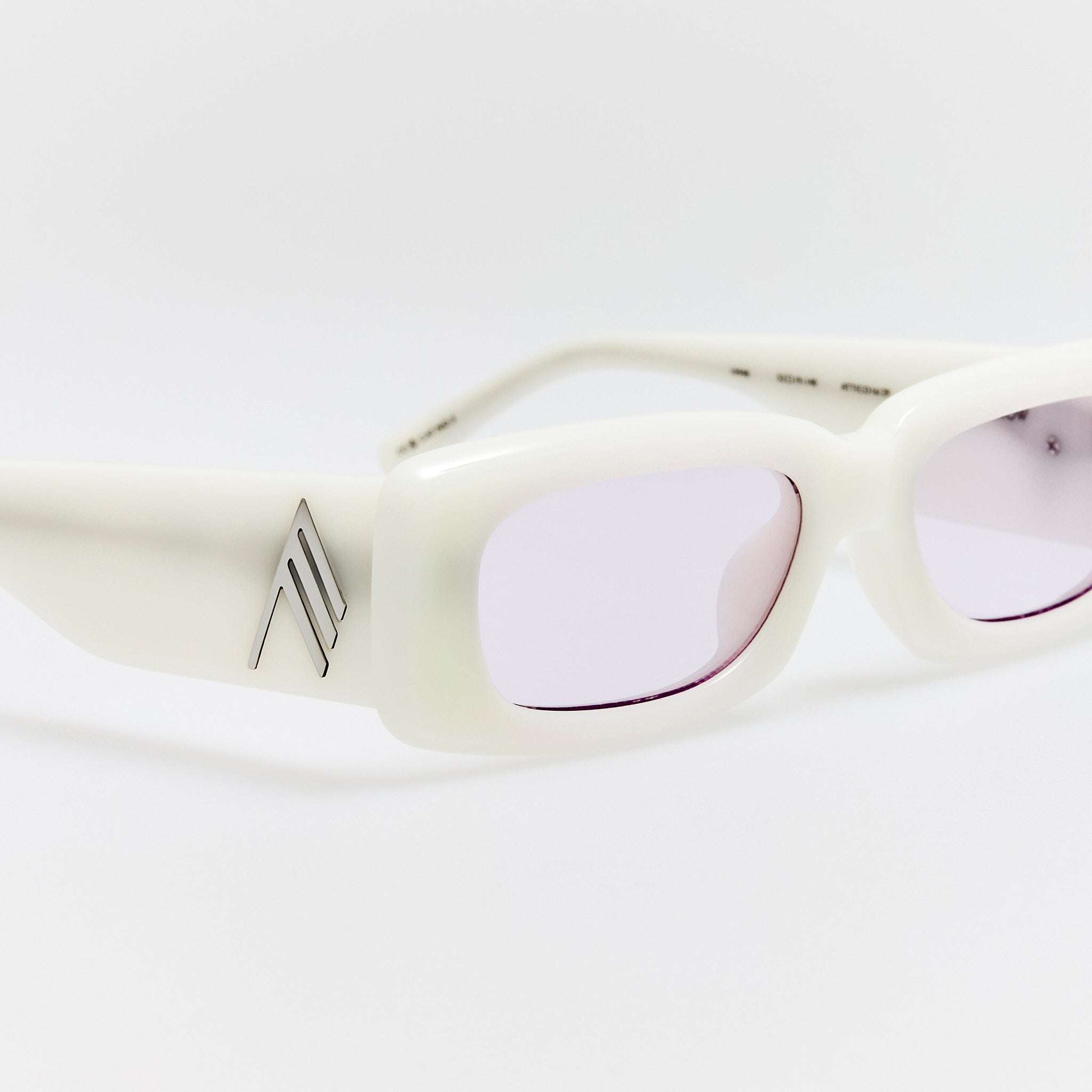Mini Marfa Sunglasses in White - LINDA FARROW - Sunglasses -