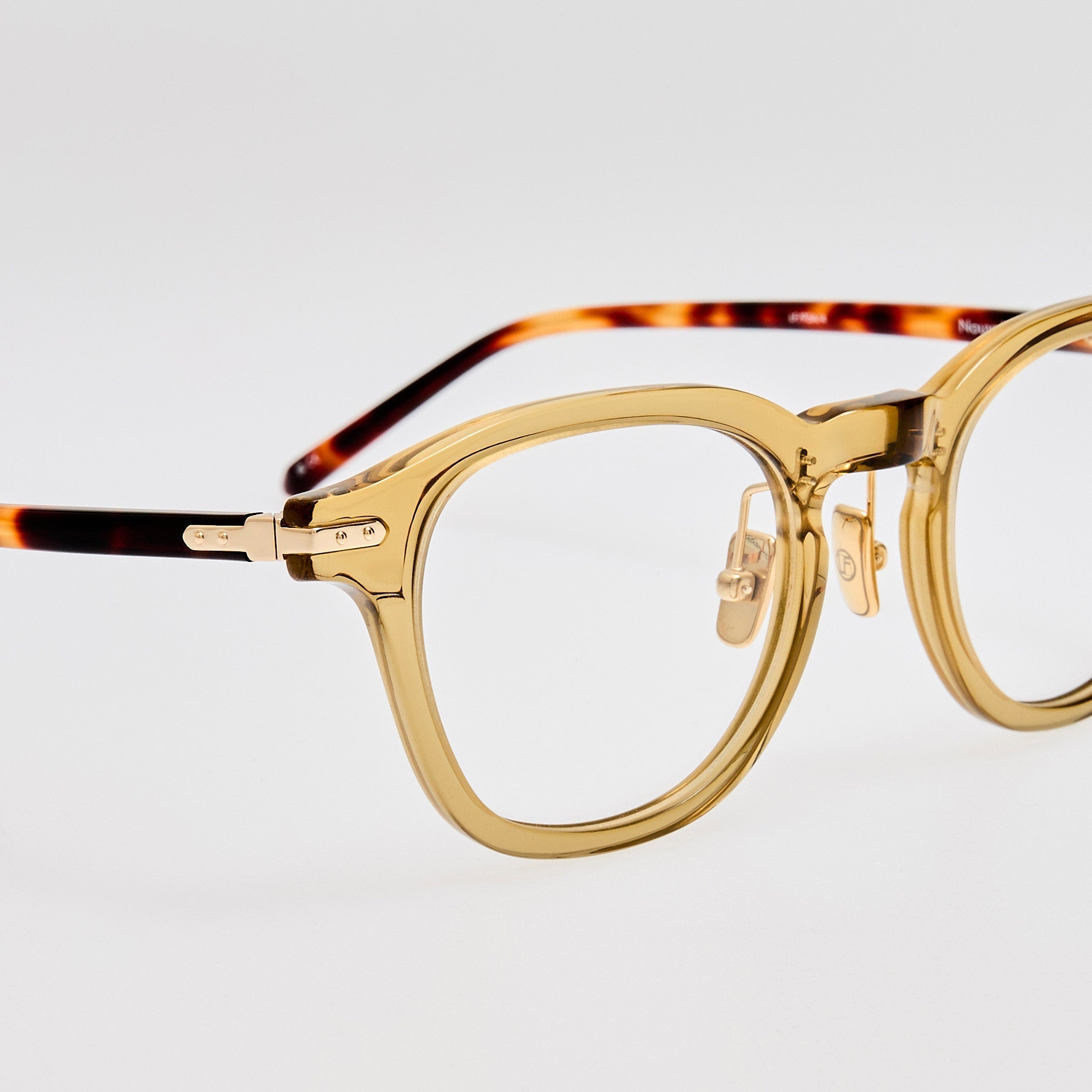 Nouvel Optical in Khaki - LINDA FARROW - Optical Frame -
