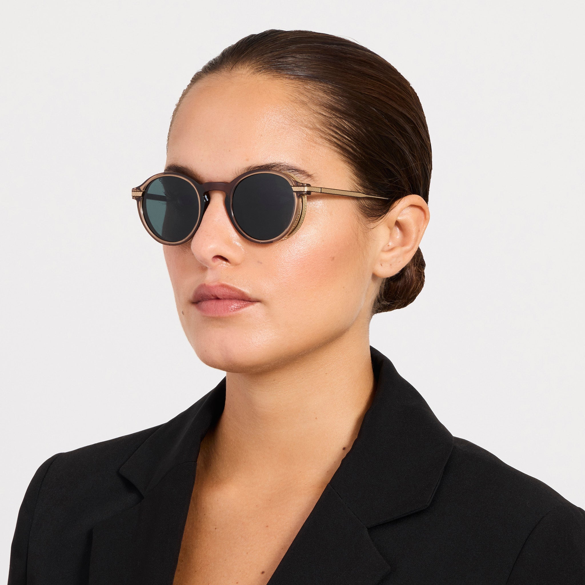 Orion Sunglasses in Brown - LINDA FARROW - Sunglasses -