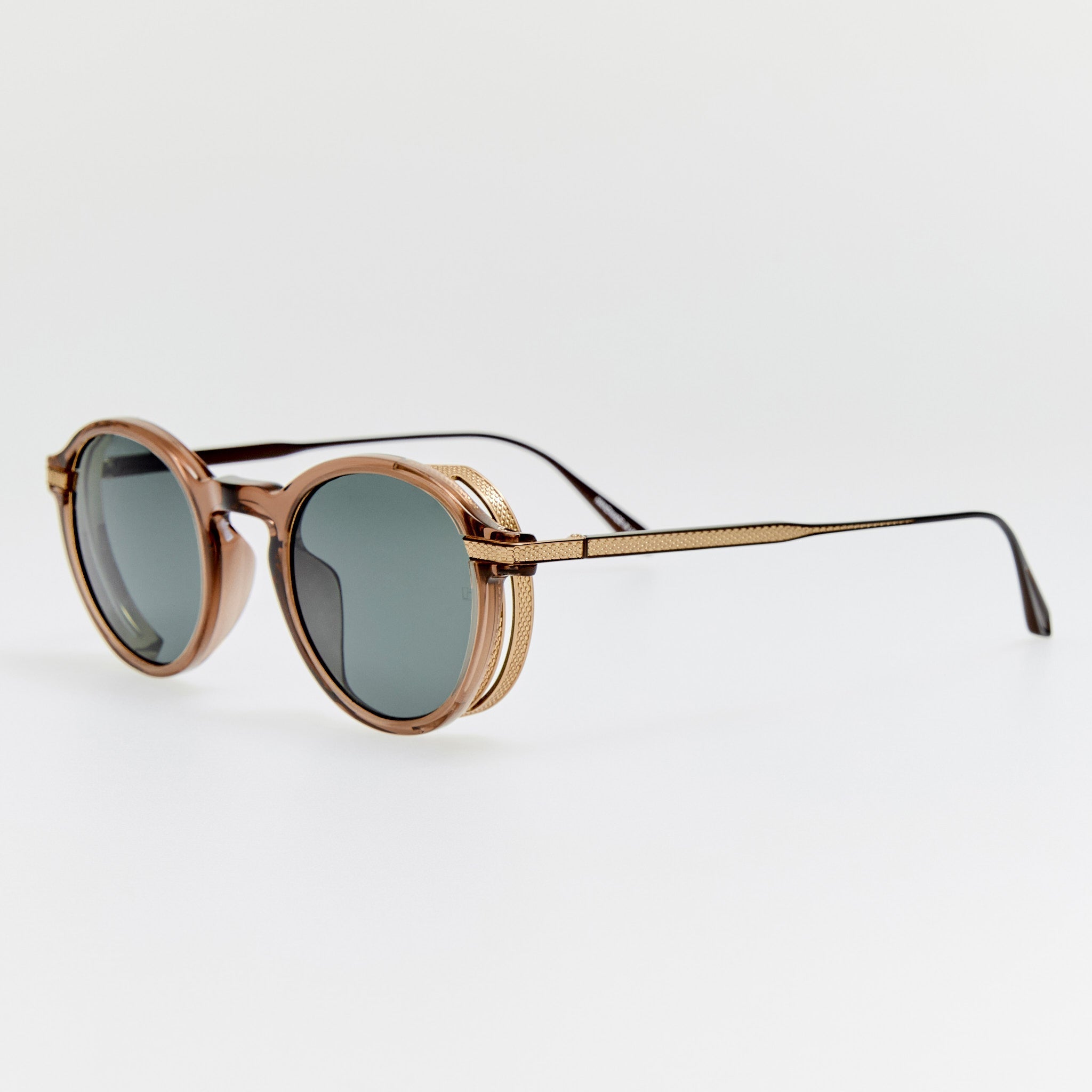 Orion Sunglasses in Brown - LINDA FARROW - Sunglasses -