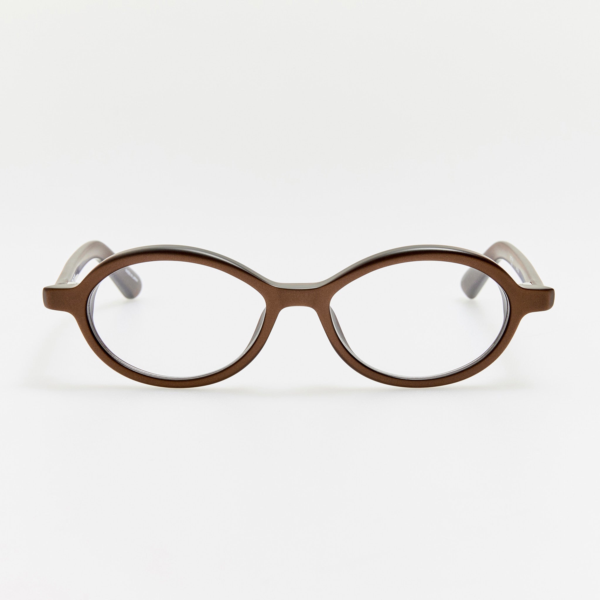 Pablo Optical in Metallic Brown - LINDA FARROW - Optical Frame -