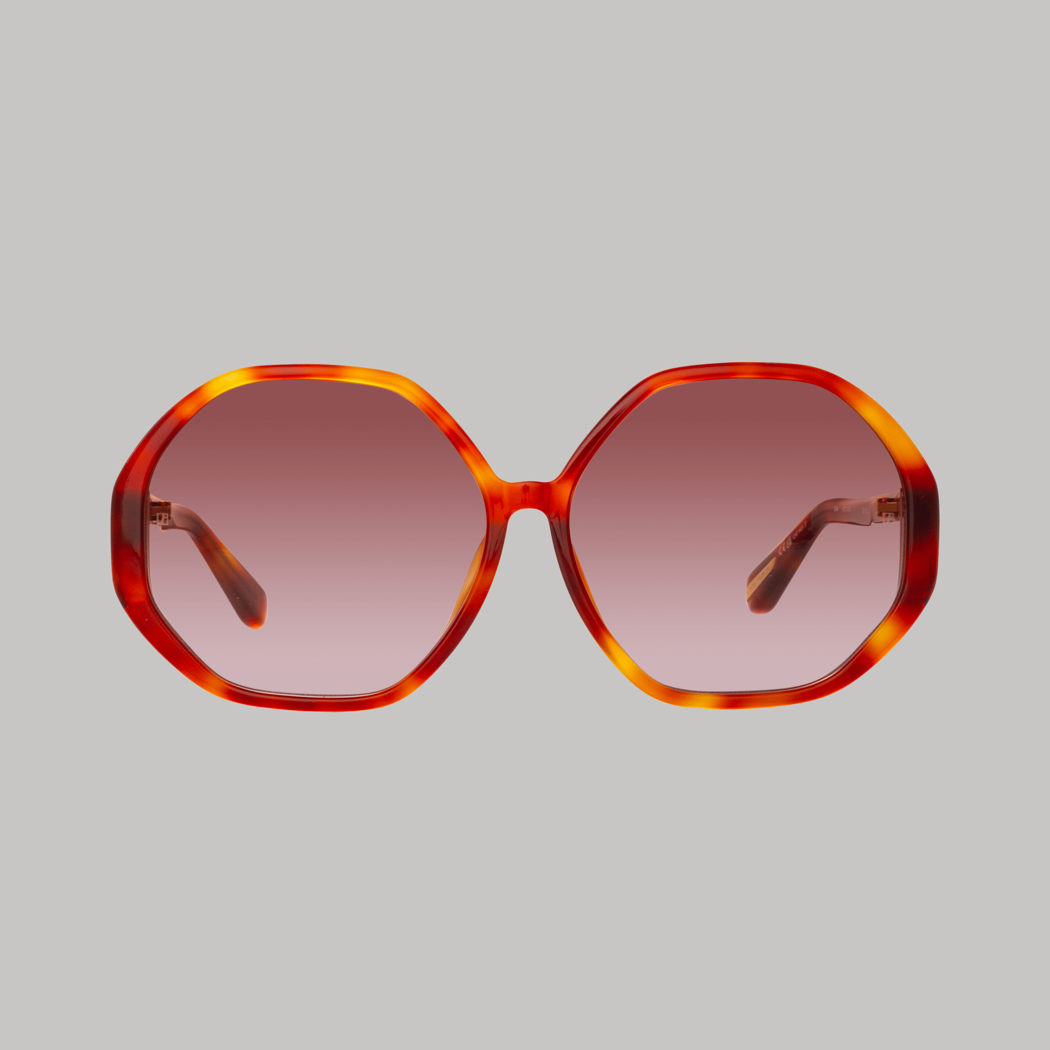 Paloma Sunglasses in Amber - LINDA FARROW - Sunglasses -