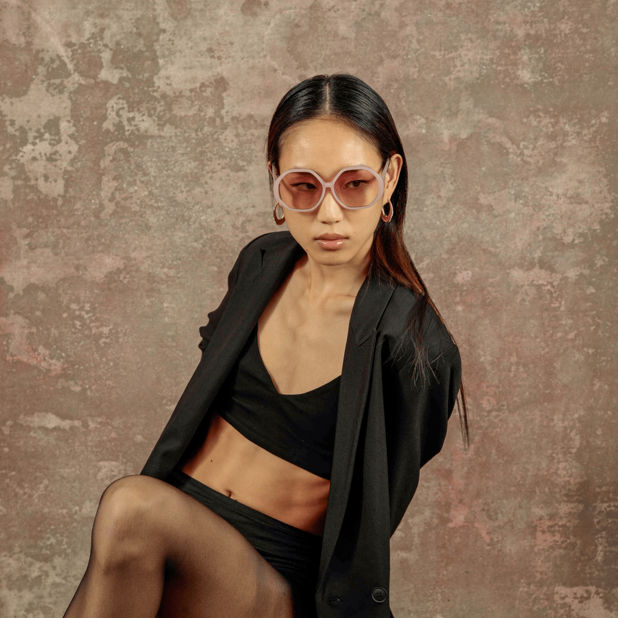 Paloma Sunglasses in Lilac - LINDA FARROW - Sunglasses -