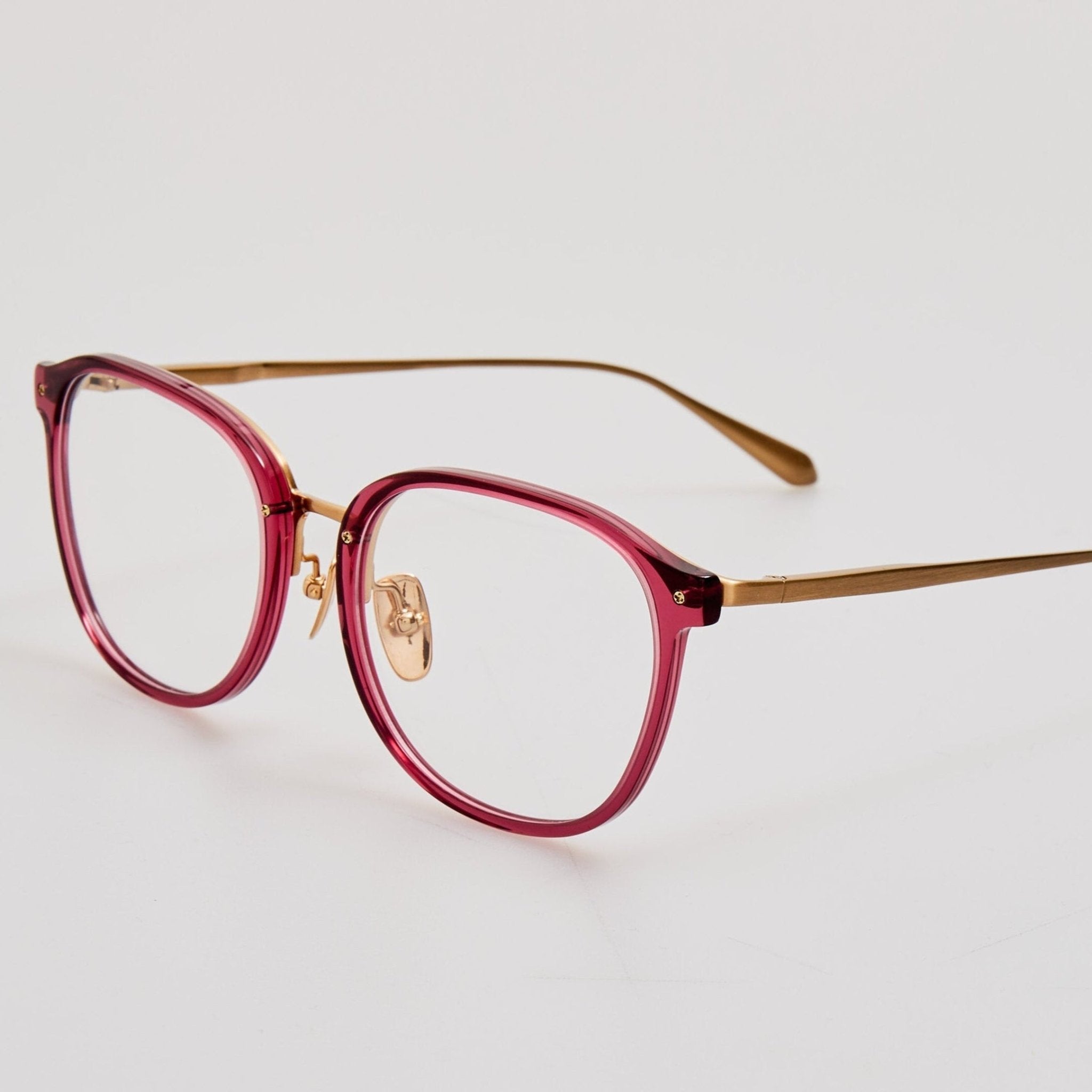 Park Optical in Wine - LINDA FARROW - Optical Frame -