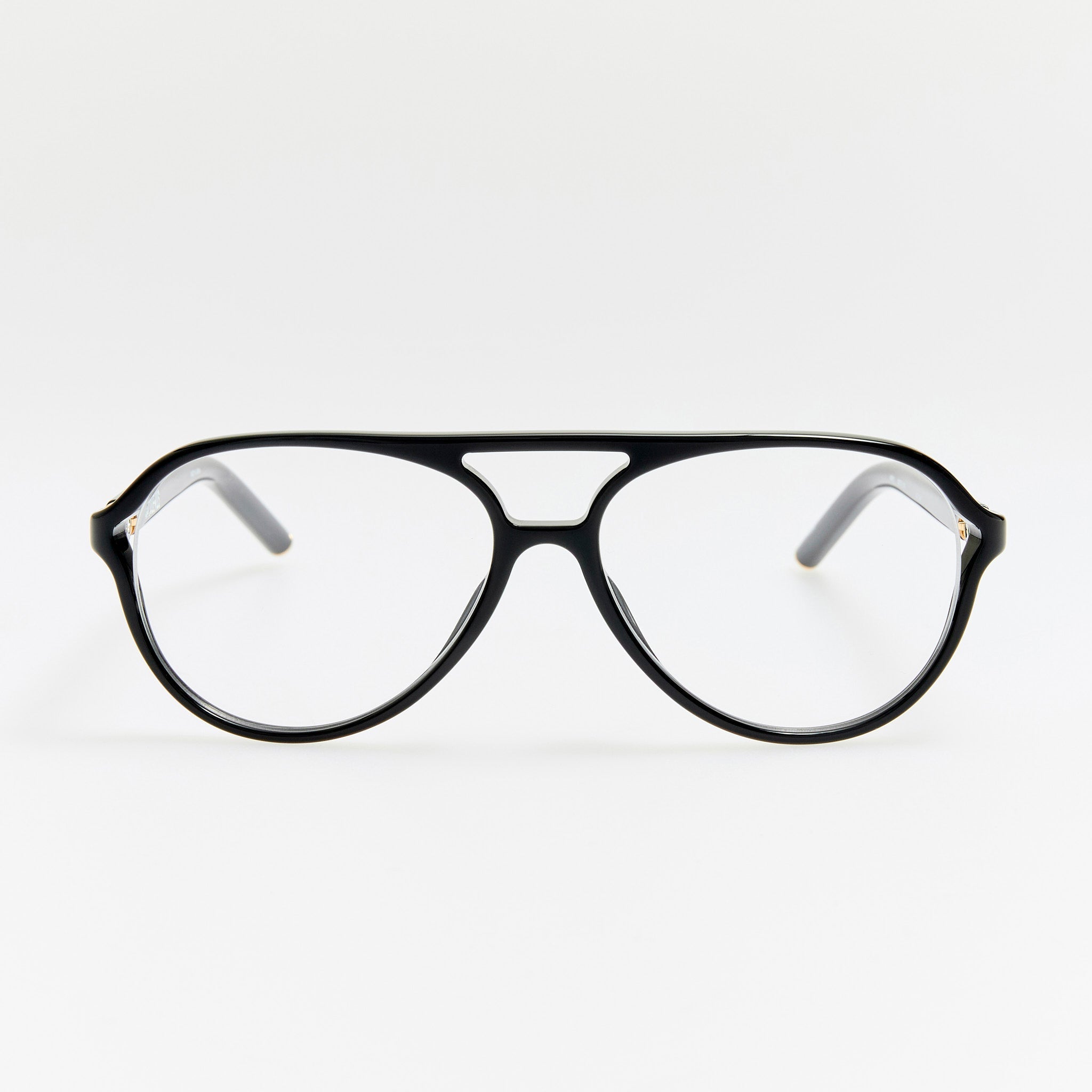 Pastro Optical in Black - LINDA FARROW - Optical Frame -