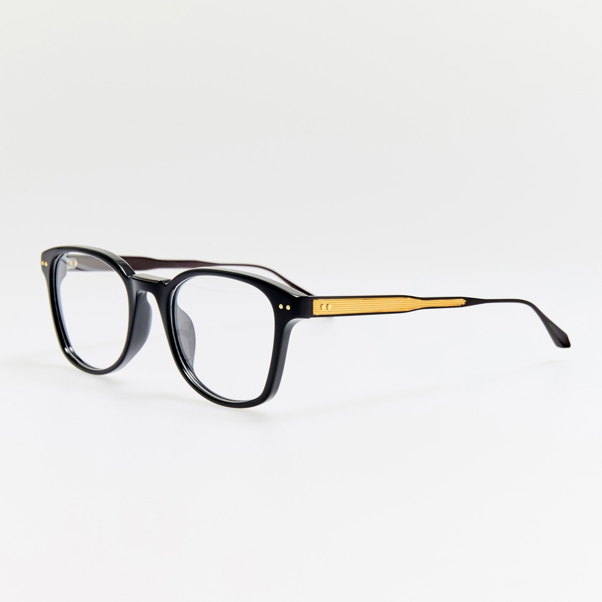 Paulson Optical in Black - LINDA FARROW - Optical Frame -