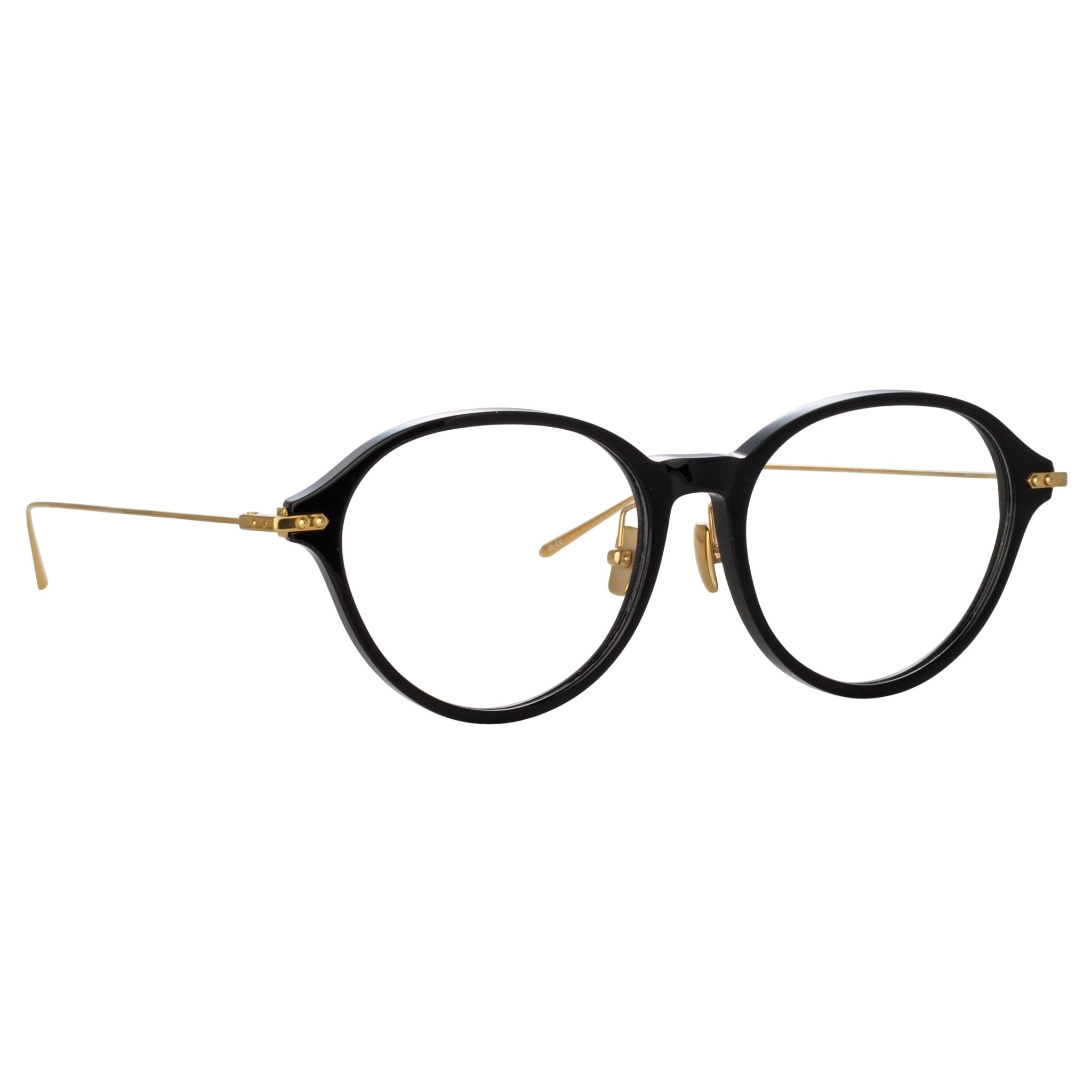 Pearce Optical Frame in Black - LINDA FARROW - Optical Frame -