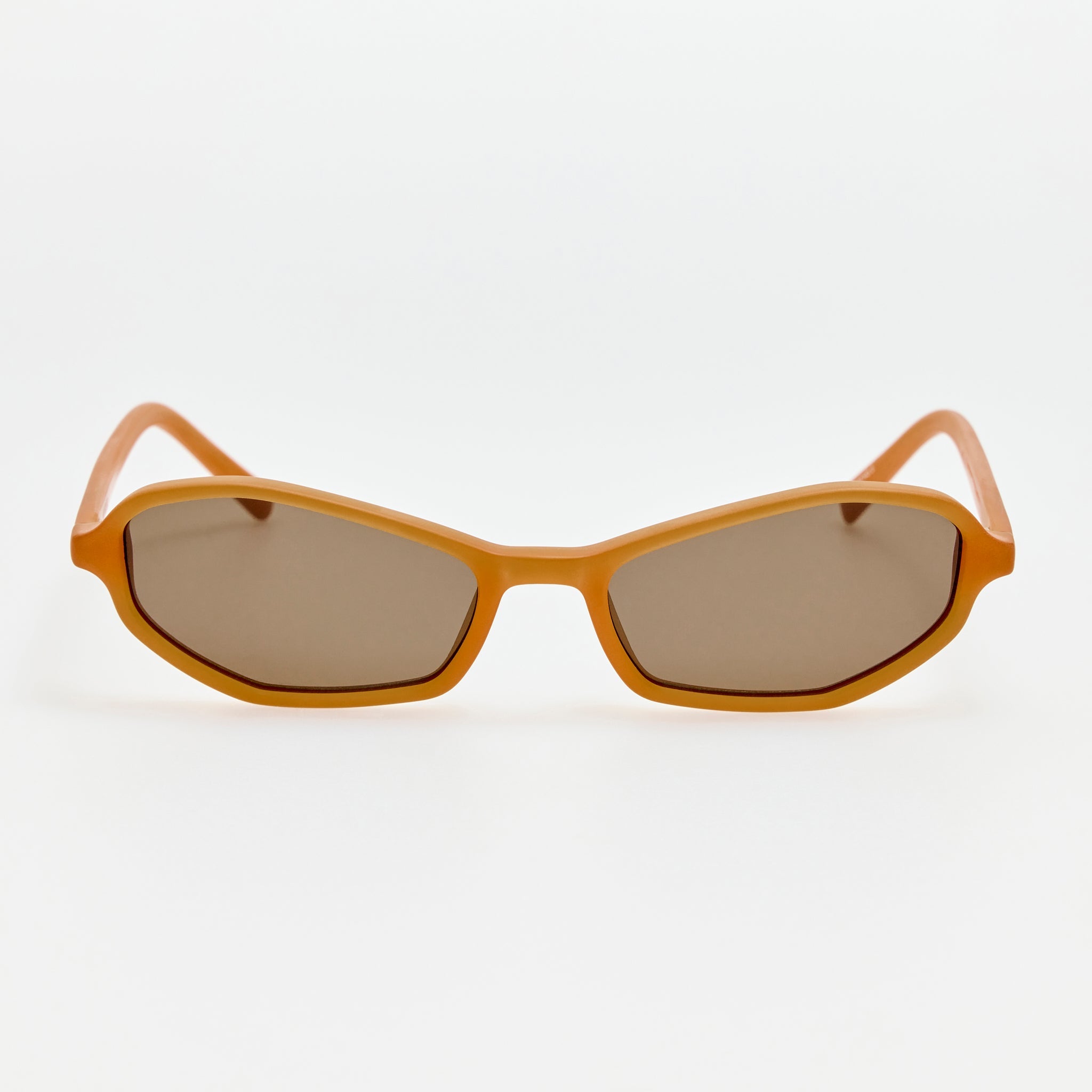 Pina Sunglasses in Caramel - LINDA FARROW-Sunglasses-