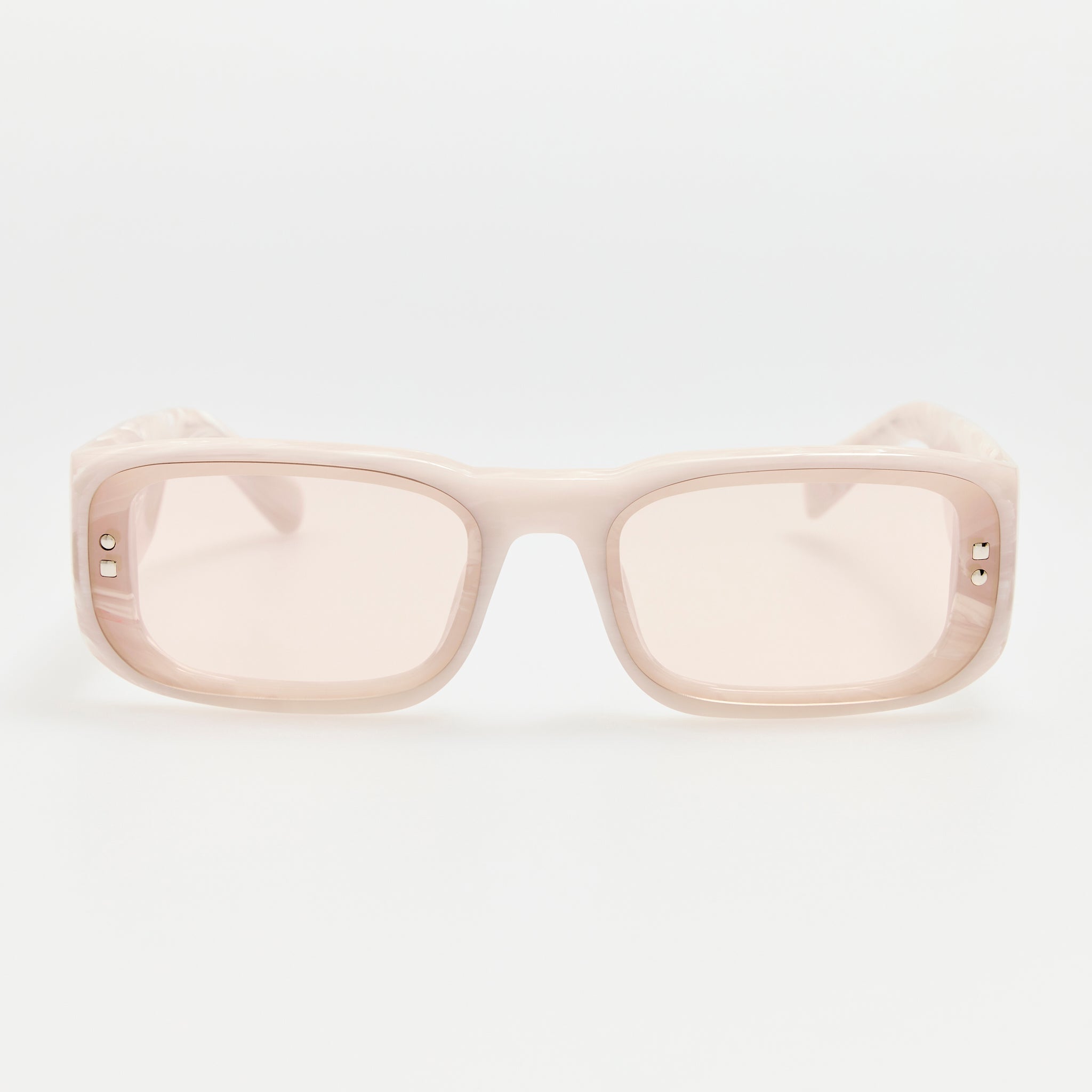 Pisco Sunglasses in Marble - LINDA FARROW-Sunglasses-