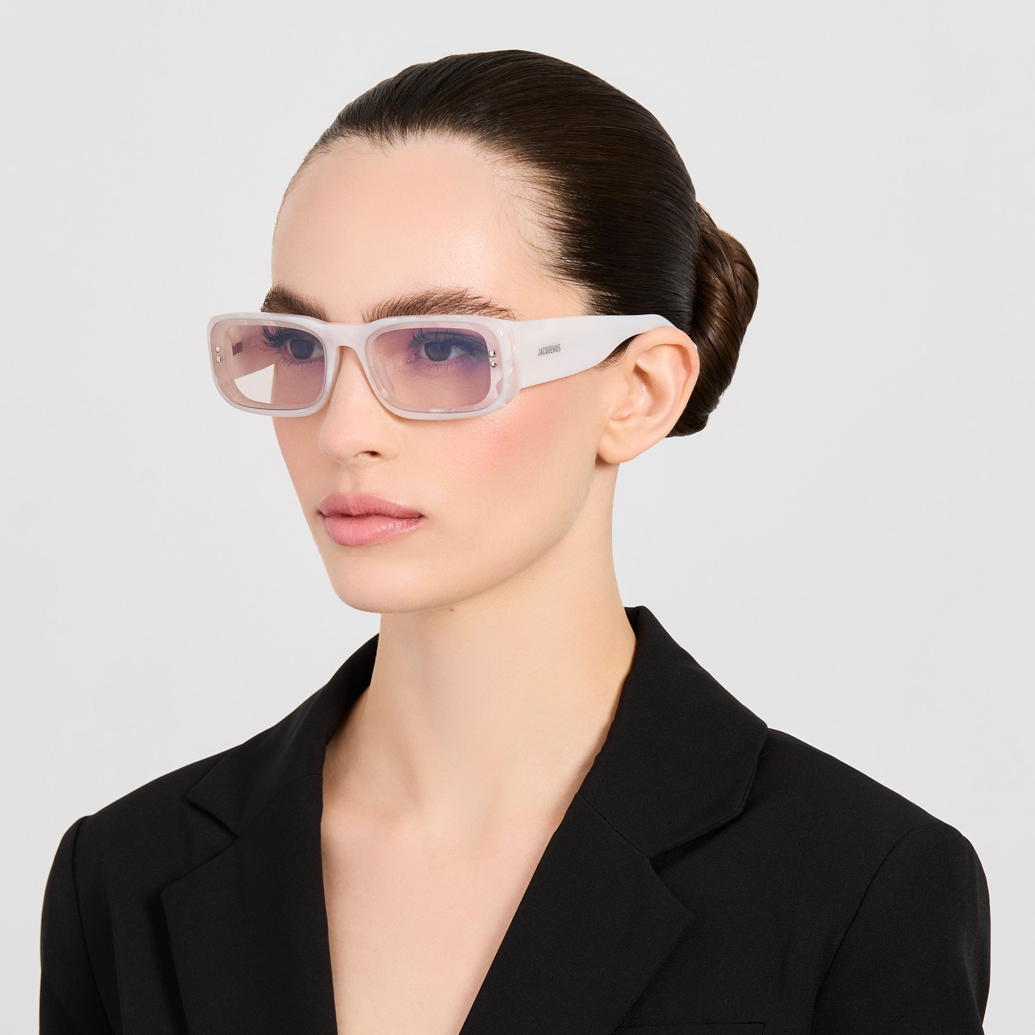 Pisco Sunglasses in Marble - LINDA FARROW-Sunglasses-