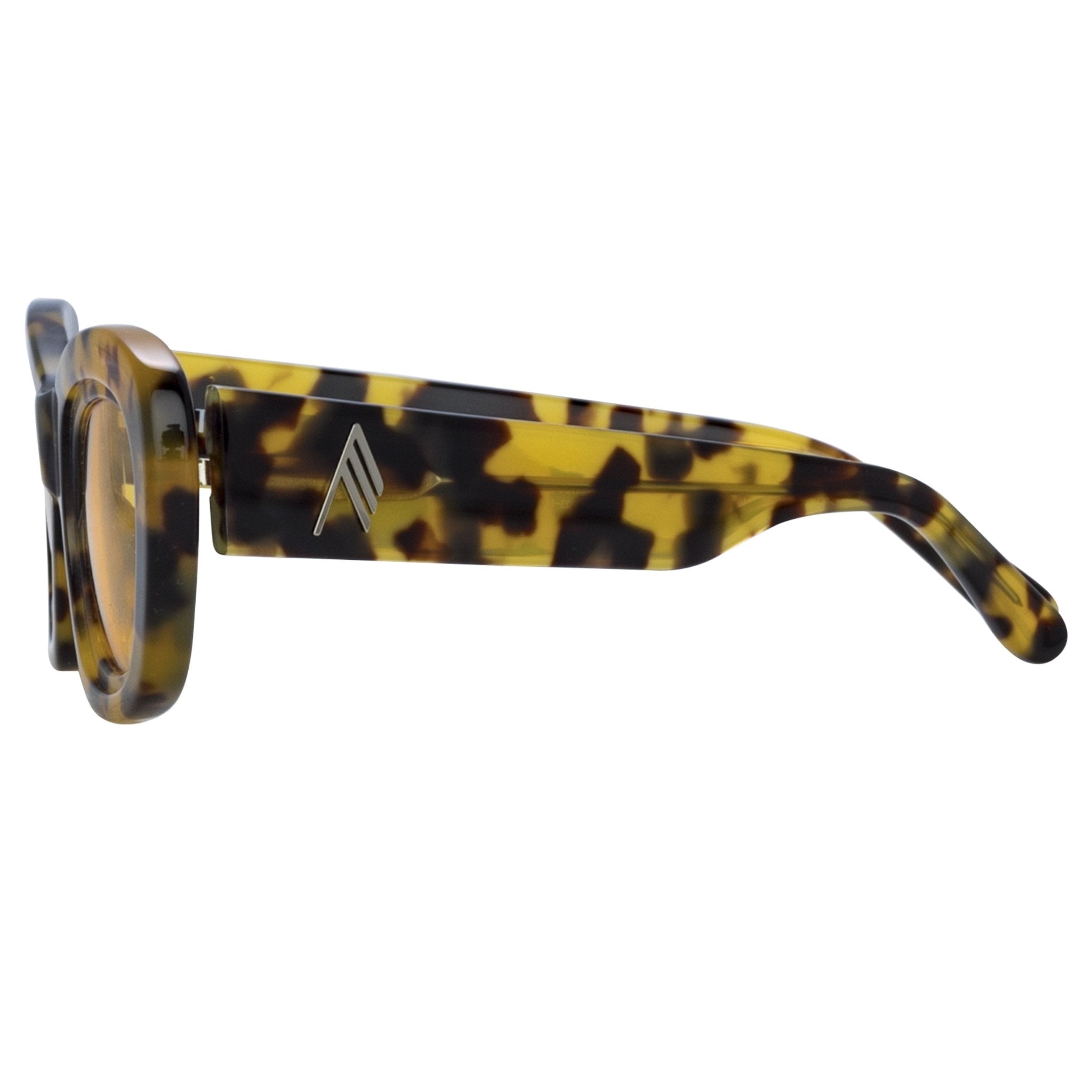 Rania Cat Eye Sunglasses in Tortoiseshell - LINDA FARROW - Sunglasses -