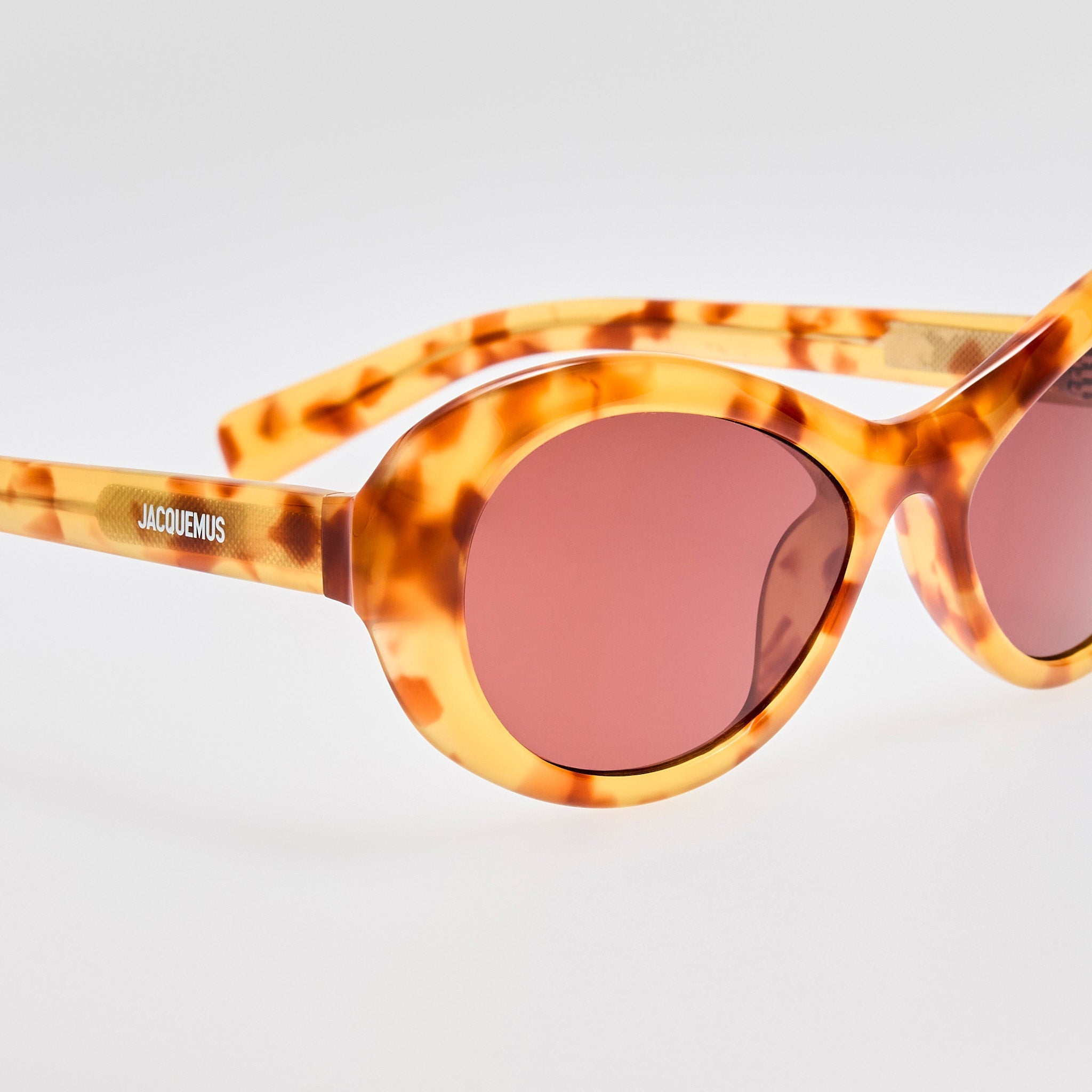 Rond Sunglasses in Beige Tortoiseshell - LINDA FARROW - Sunglasses -