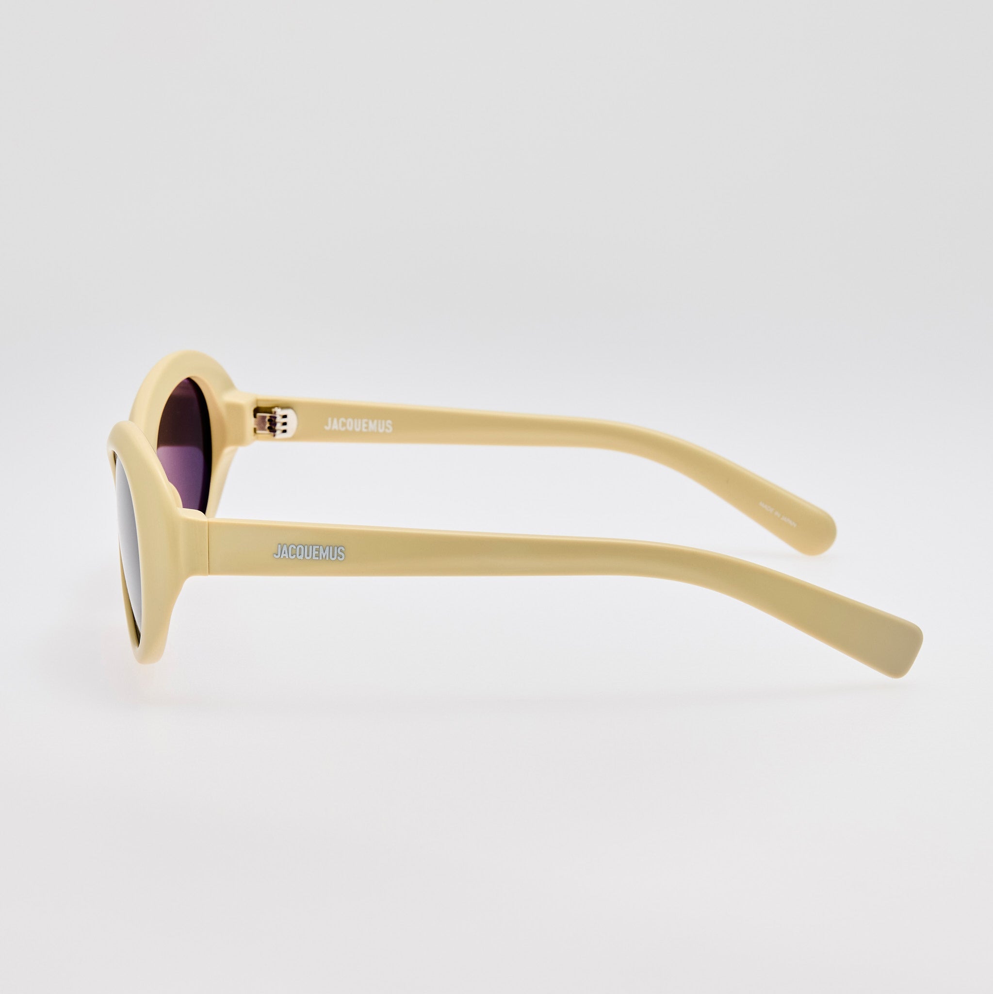 Rond Sunglasses in Matt Straw - LINDA FARROW - Sunglasses -