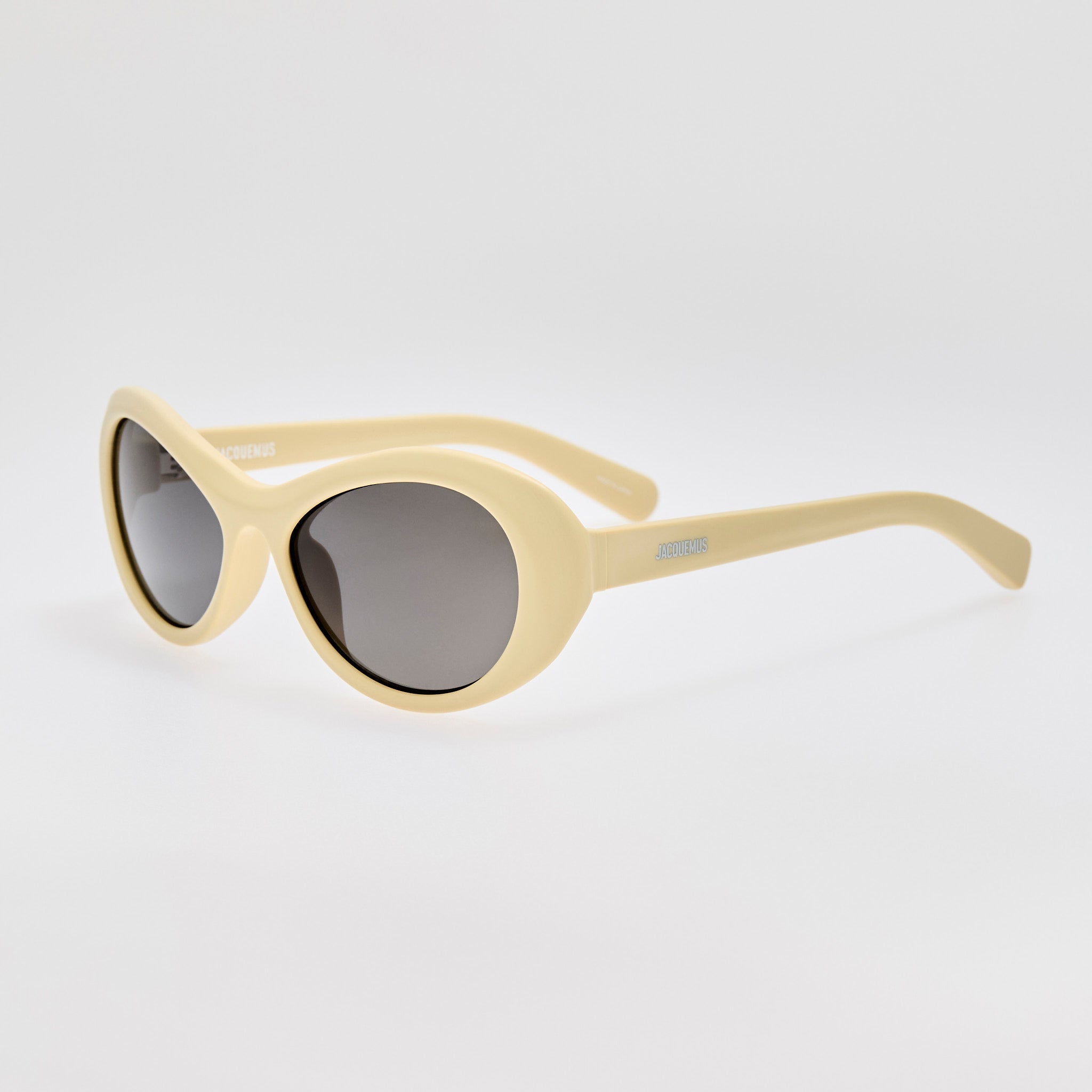 Rond Sunglasses in Matt Straw - LINDA FARROW - Sunglasses -