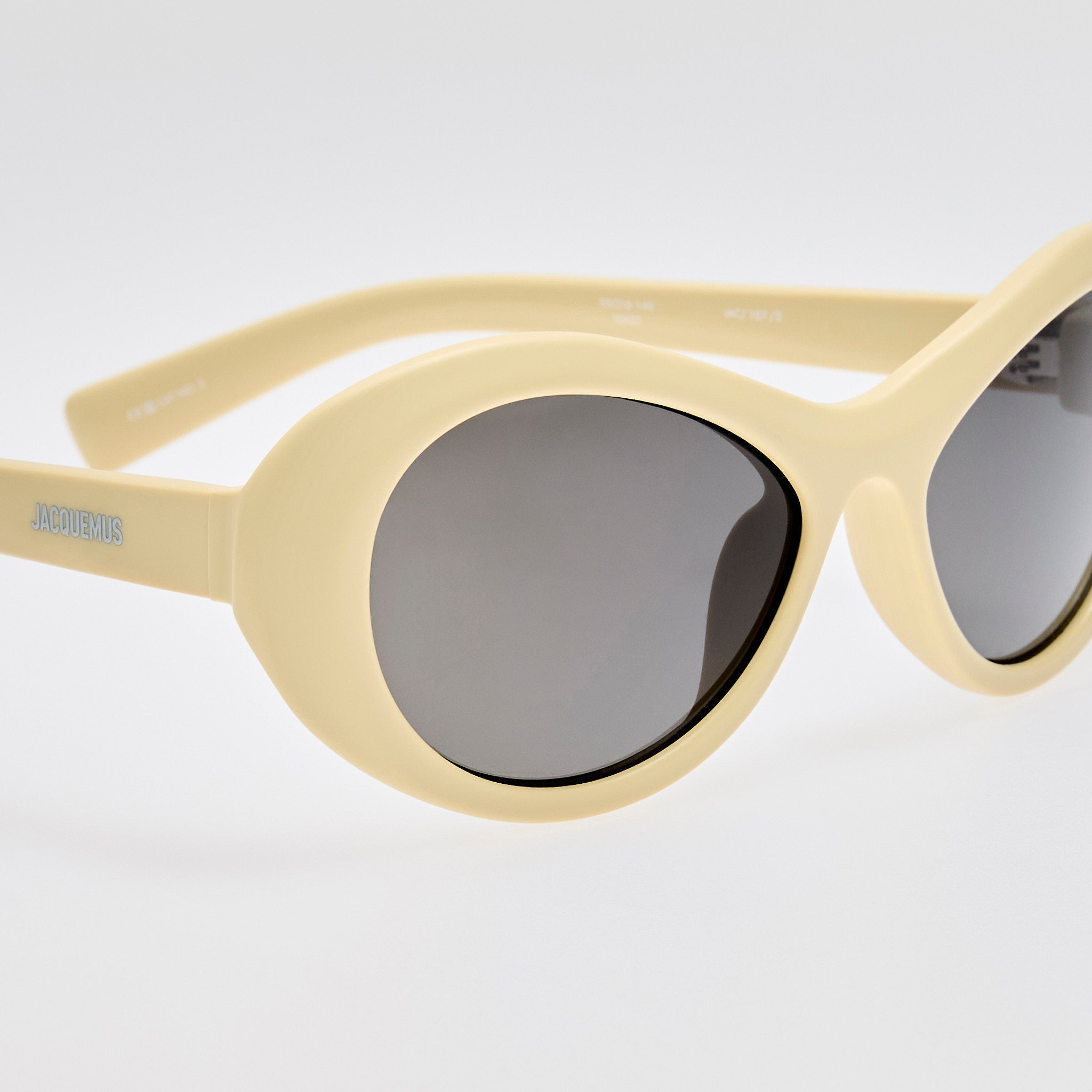 Rond Sunglasses in Matt Straw - LINDA FARROW - Sunglasses -