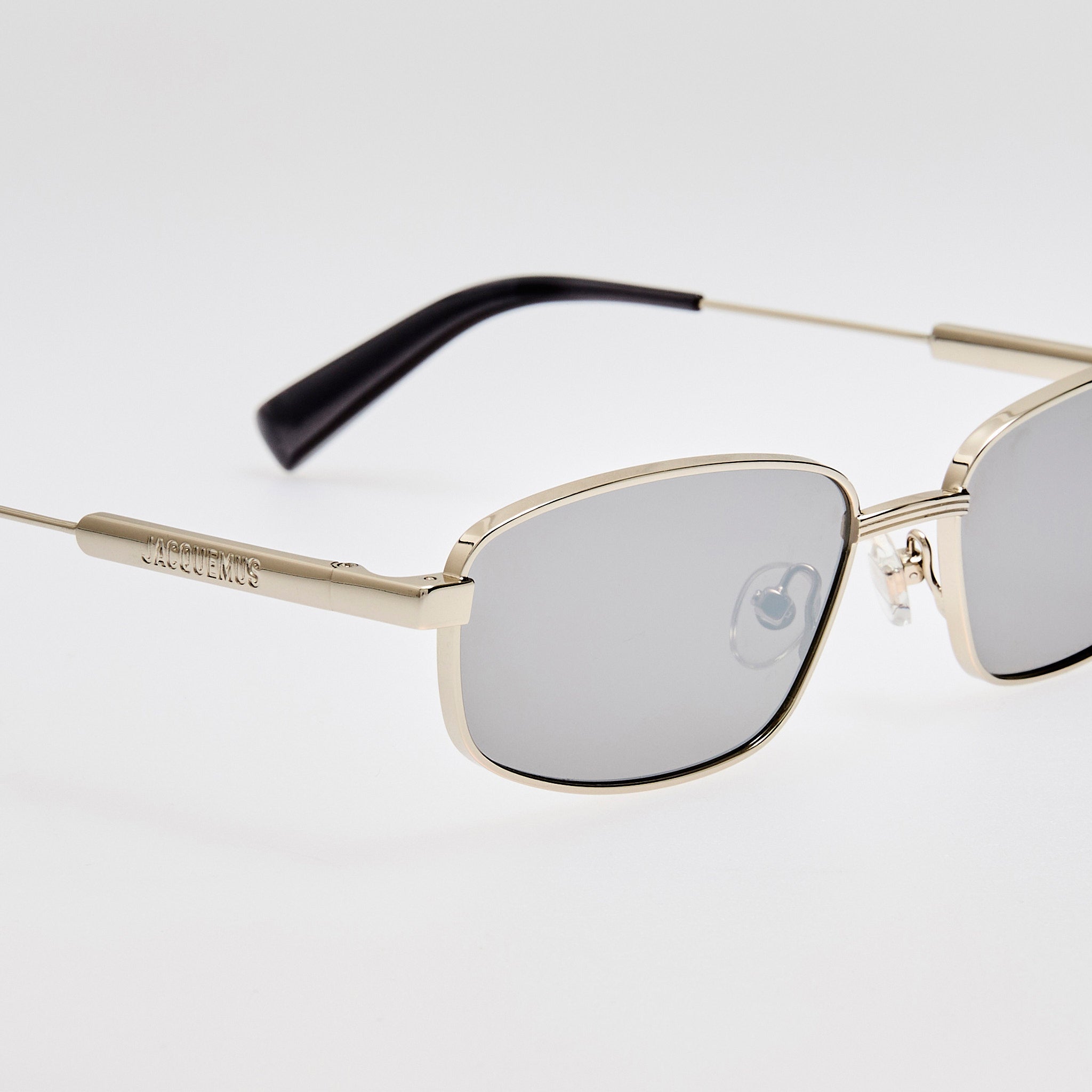 Sera Sunglasses in Silver - LINDA FARROW - Sunglasses -