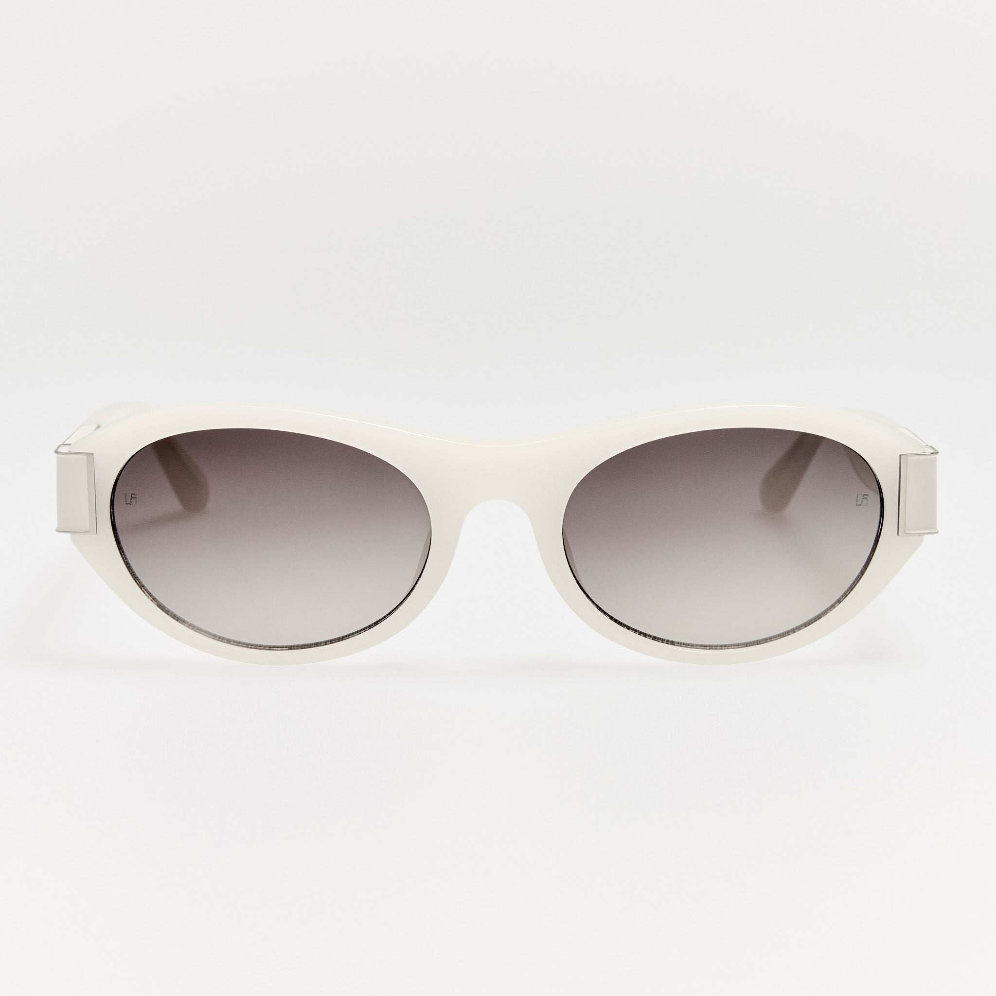 Sirena Sunglasses in Cream - LINDA FARROW - Sunglasses -