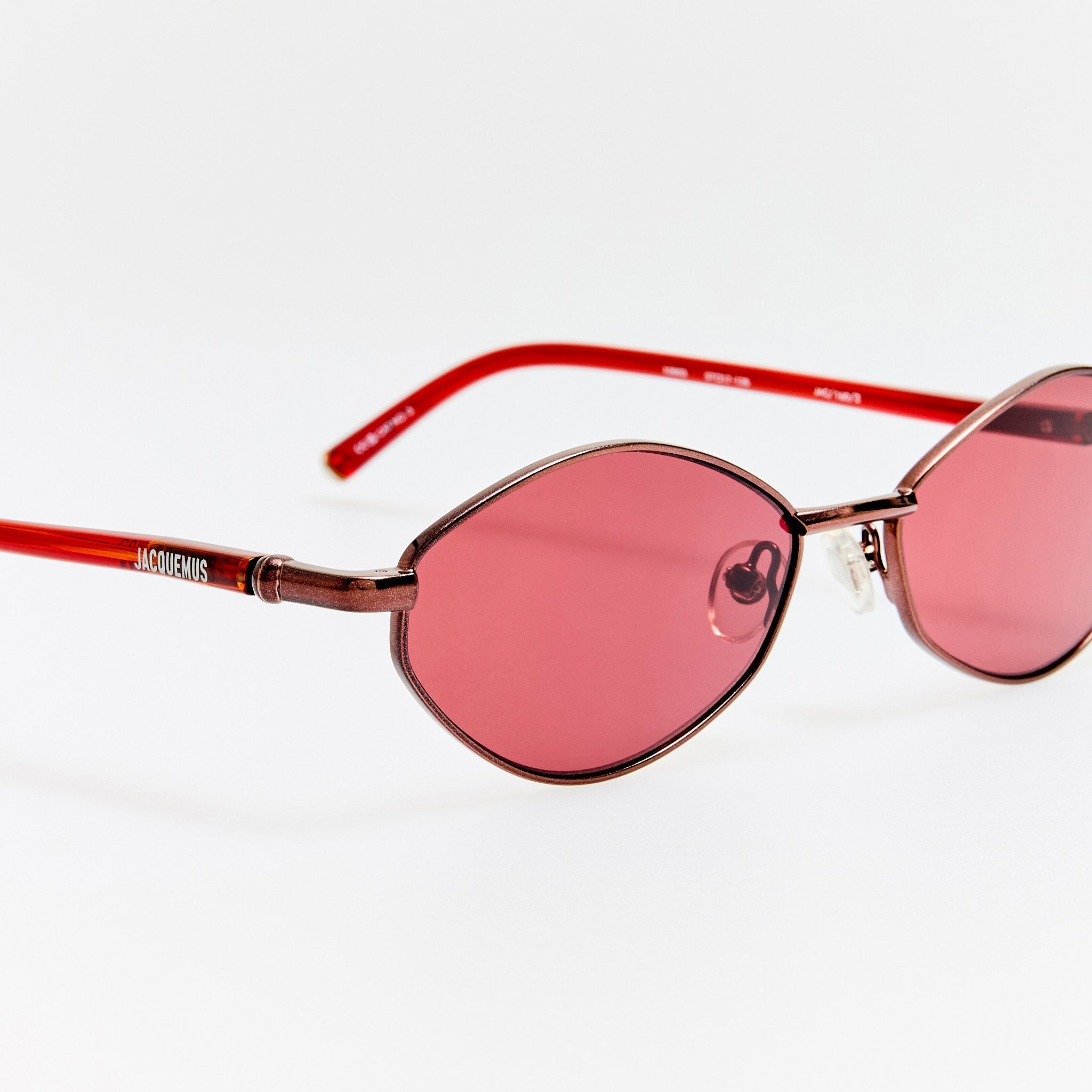 Sirocco Sunglasses in Metallic Brown - LINDA FARROW - Sunglasses -