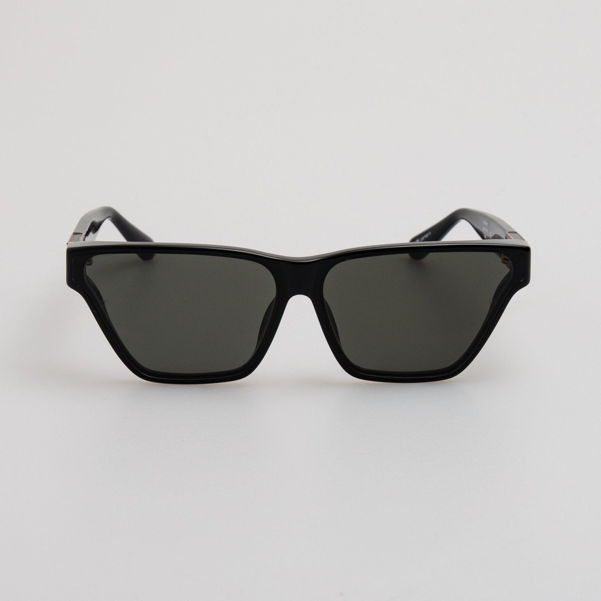 Skyler Cat - Eye Sunglasses in Black - LINDA FARROW - Sunglasses -