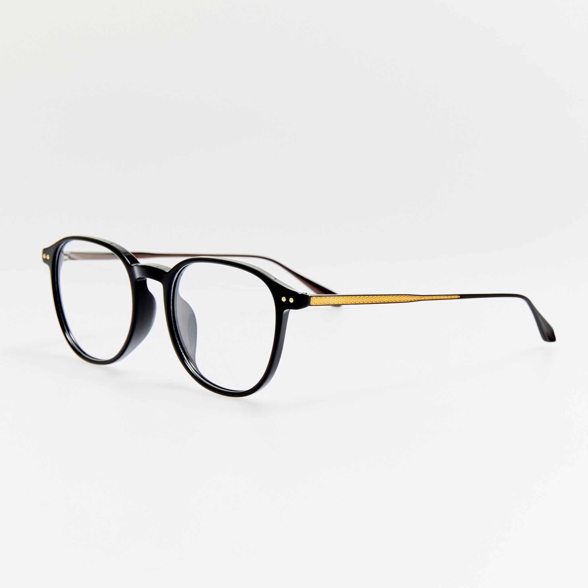 Stanley Optical in Black - LINDA FARROW - Optical Frame -